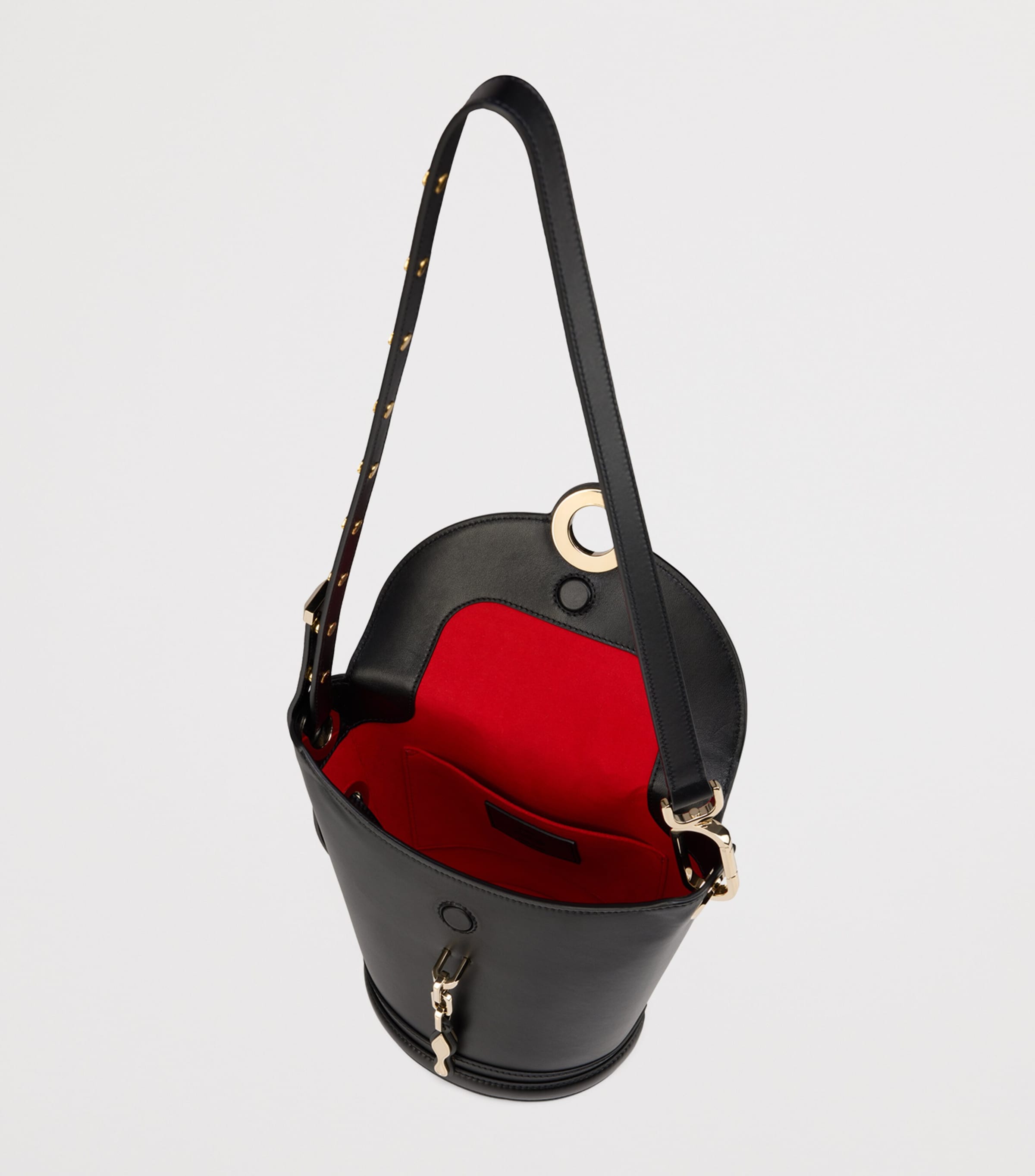 Christian Louboutin Flo Small Leather Bucket Bag Image 4