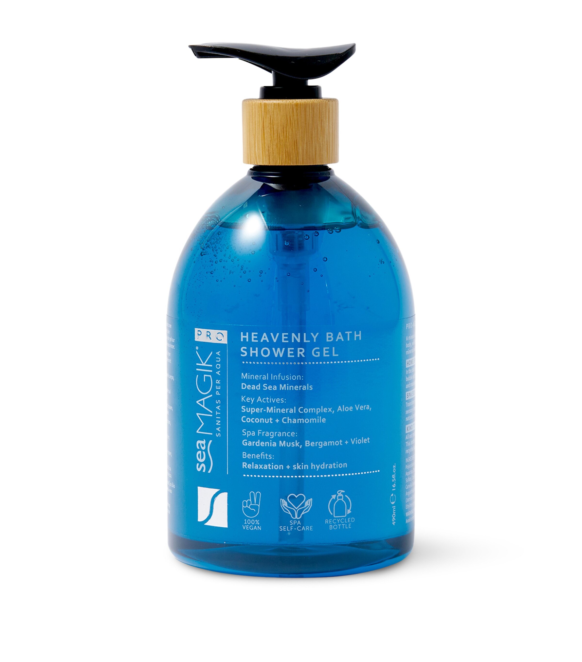 Sea Magik Heavenly Bath Shower Gel (490ml) Image 1
