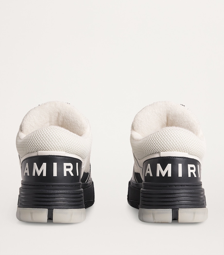 AMIRI Leather MA-1 Sneakers Black Image 4