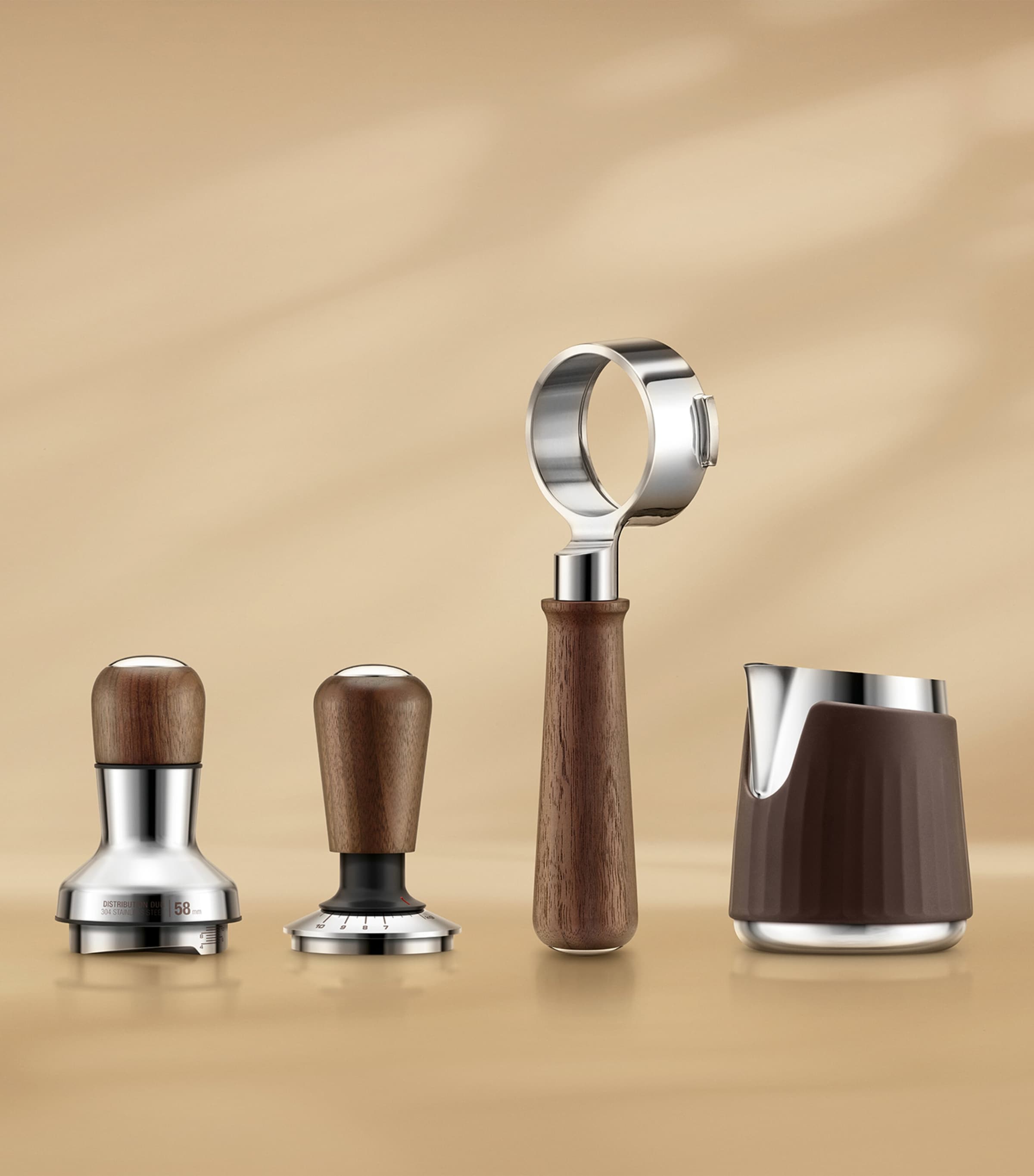 Craft Collection: The Force Gauge Tamper 58mm SILVER/WOODEN Image 9