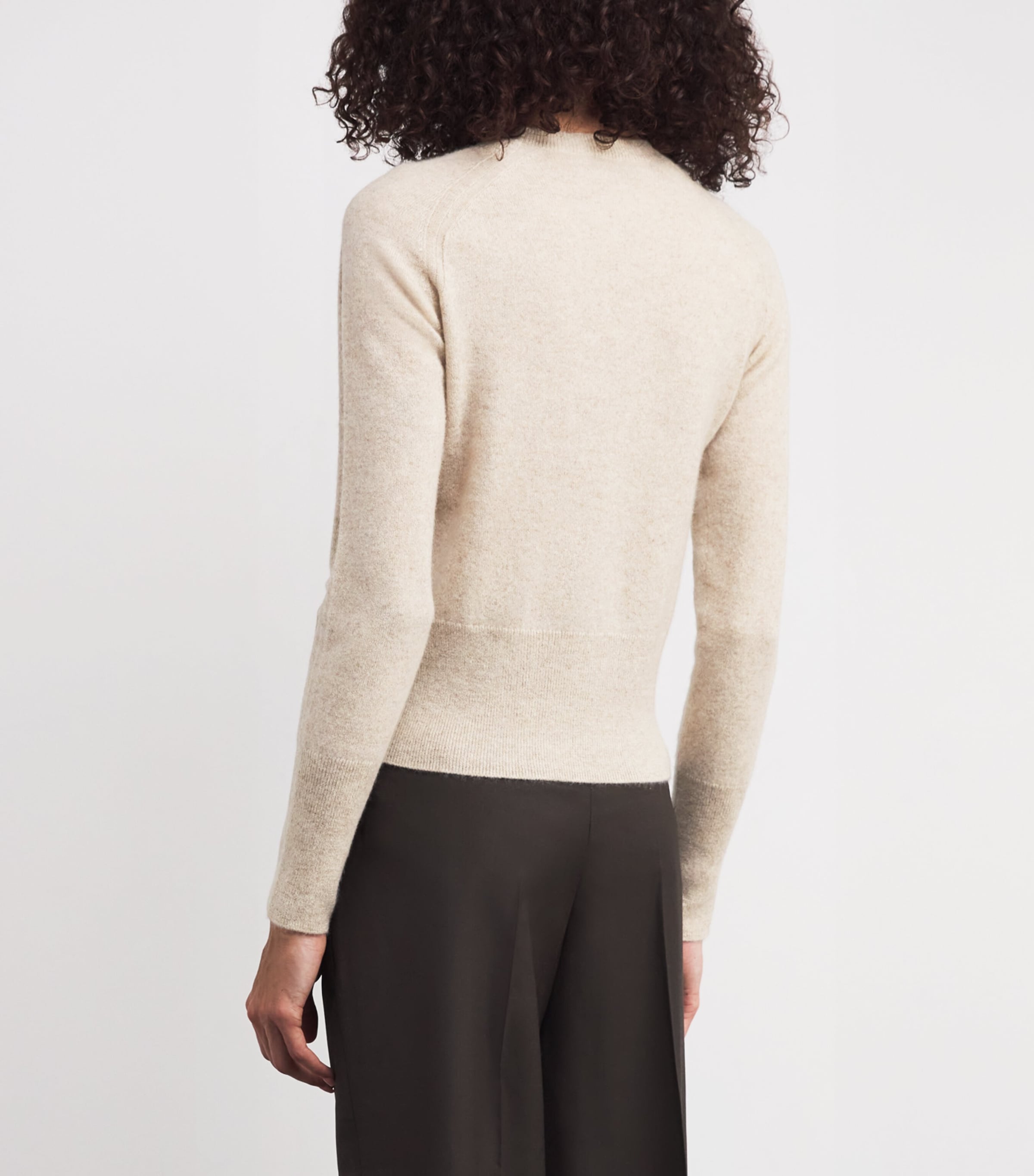 Cashmere Melby Sweater POWDER Image 4