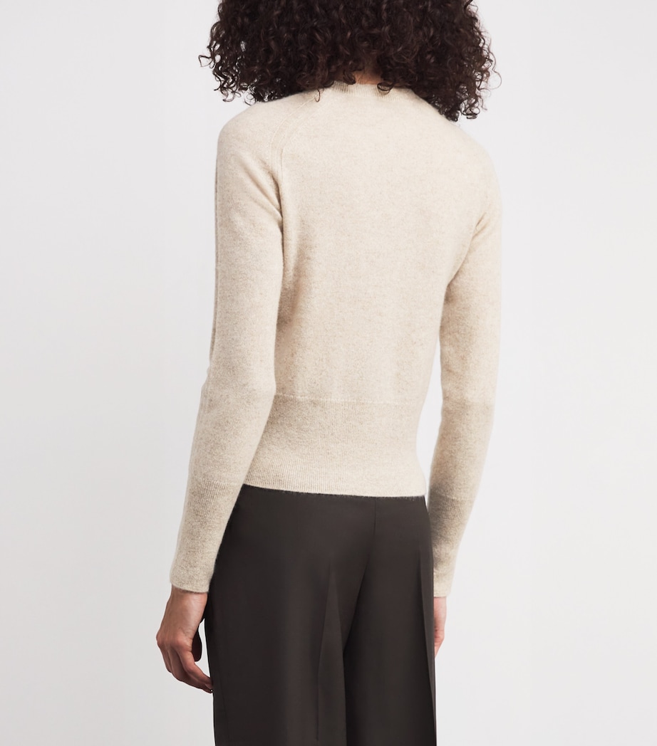 Cashmere Melby Sweater POWDER Image 4