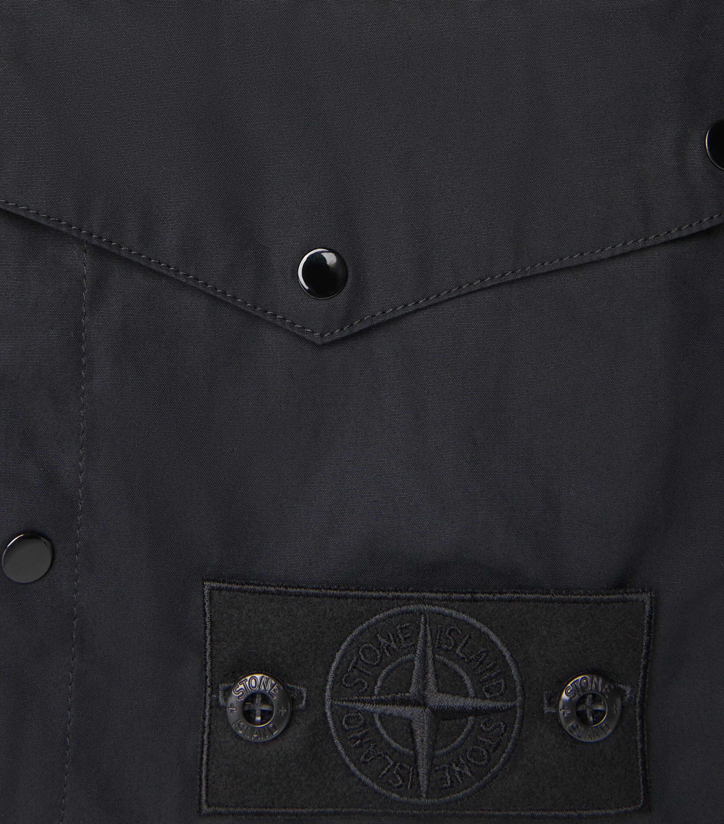 Stone Island Mens Cotton-Canvas All-Weather Ghost Shorts Image 6