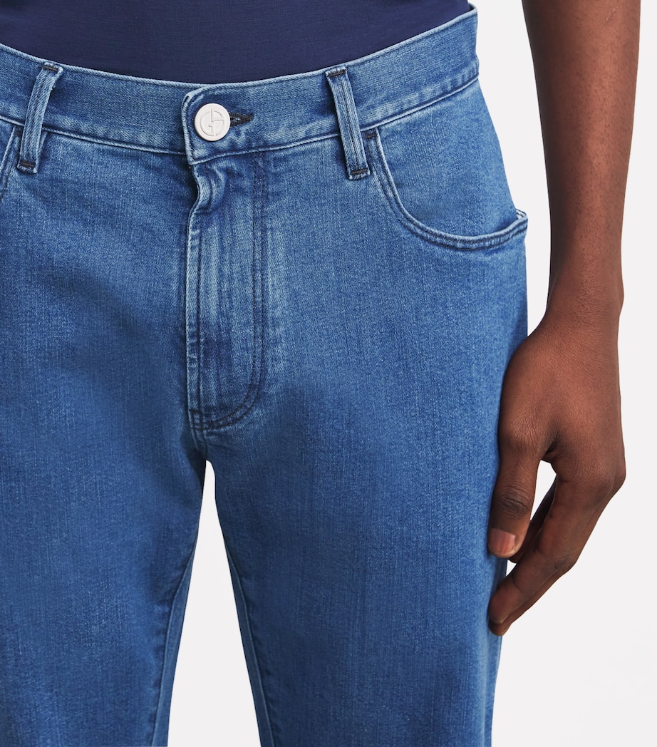 Stretch-Cotton Slim Jeans MB002 Image 6