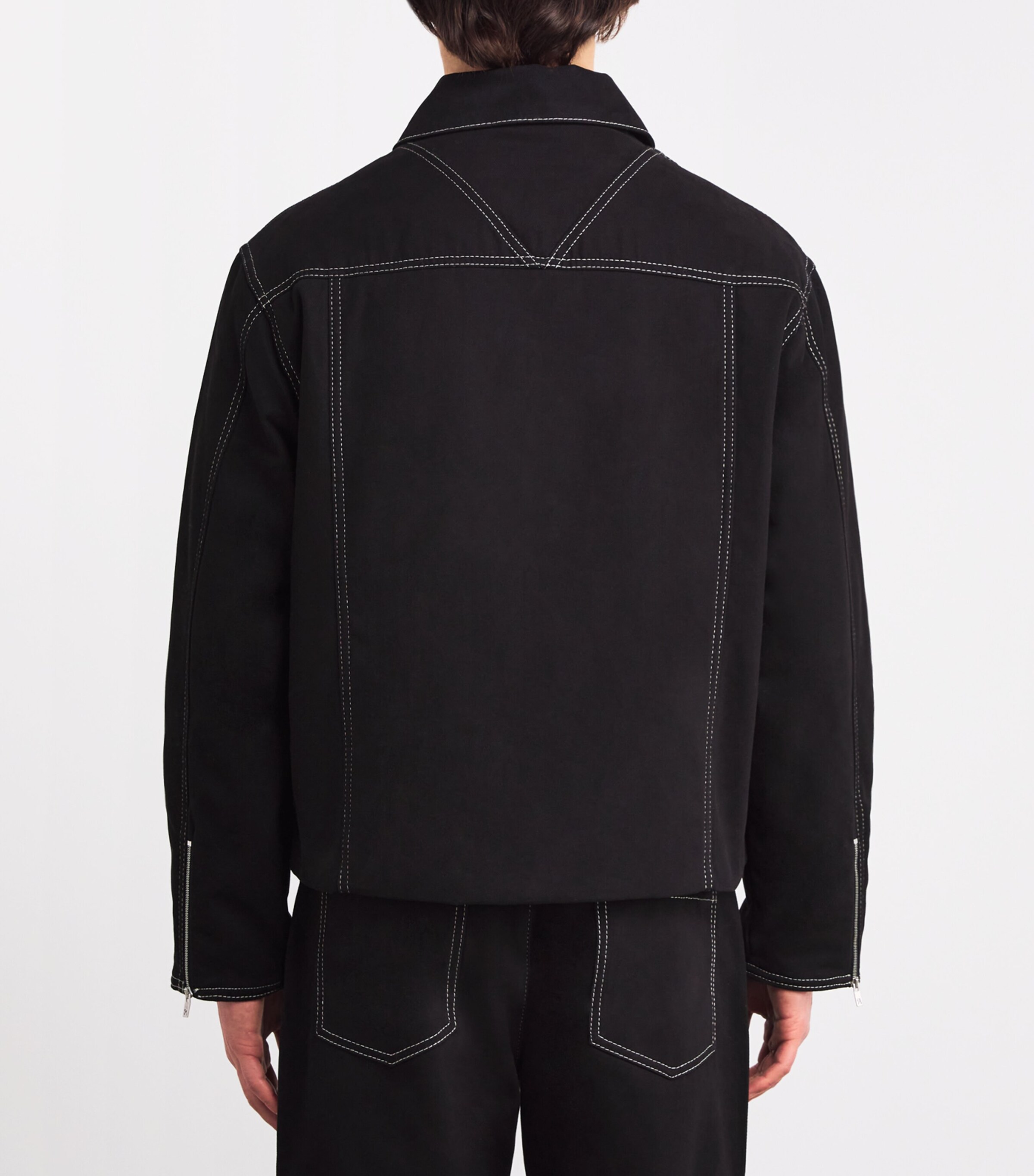 Denim Jacket JET BLACK Image 4