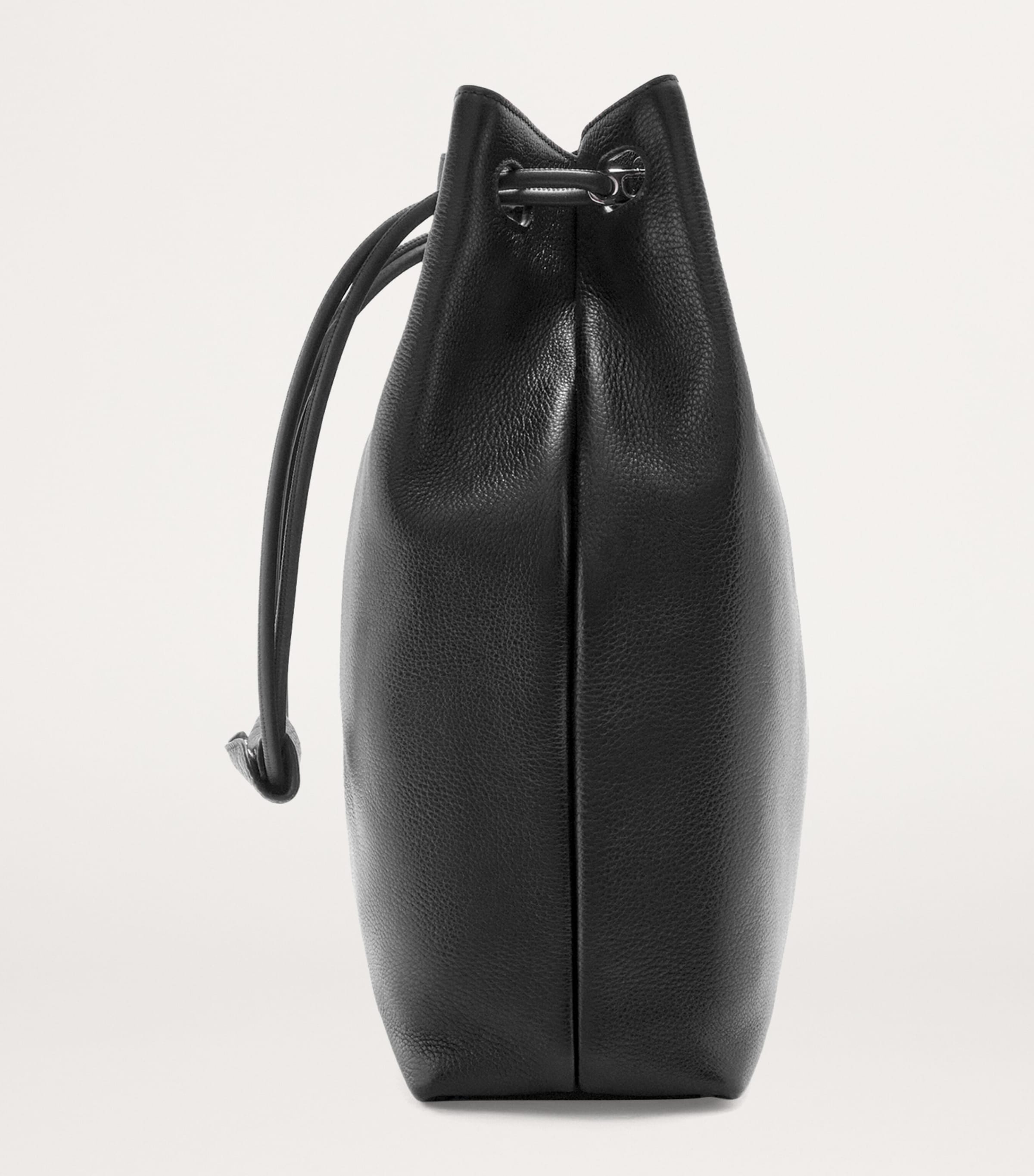LOEWE Leather Pebble Shoulder Bag | Harrods US