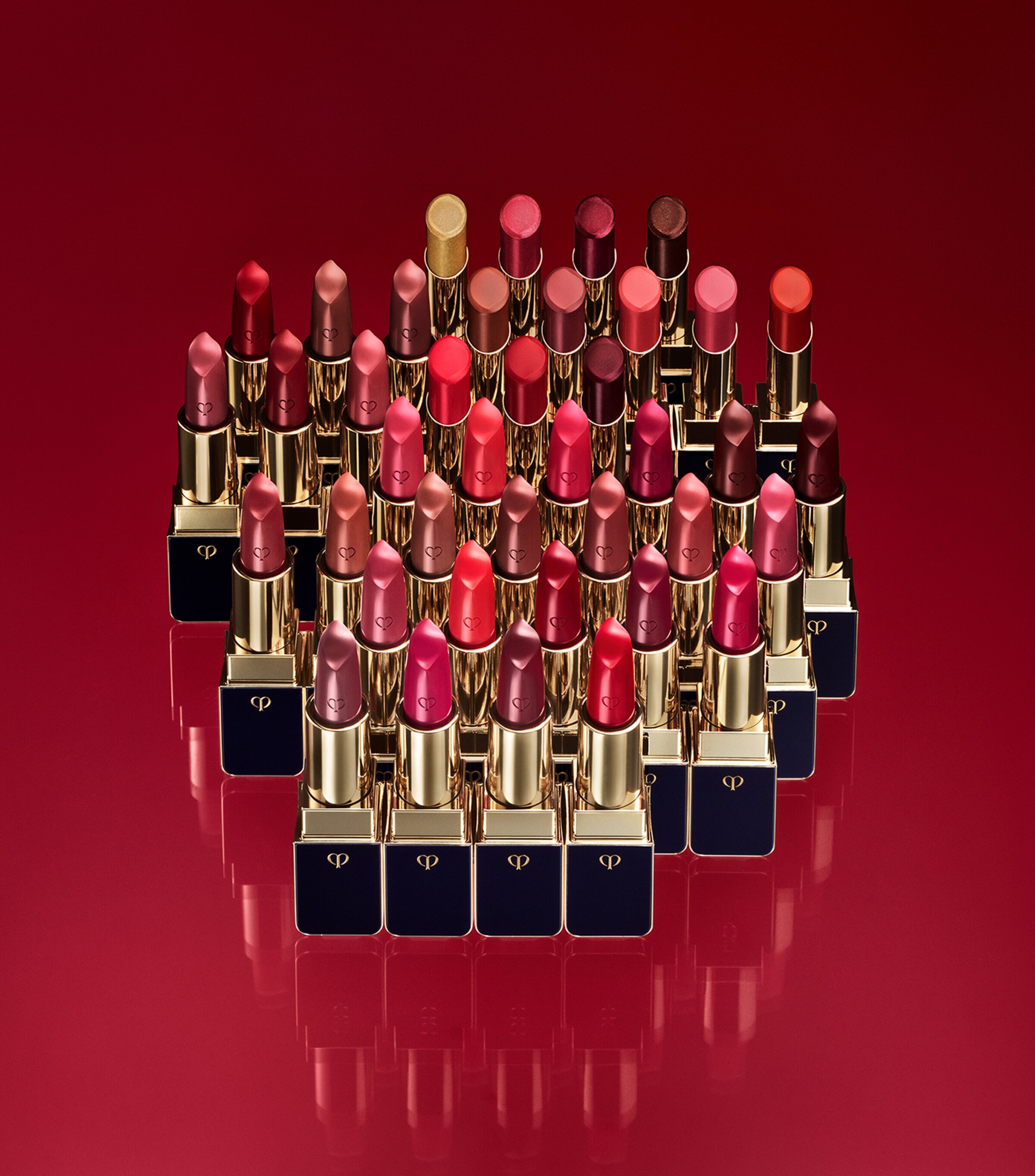 Clé de Peau Beauté Matte Lipstick Refined Red Image 6