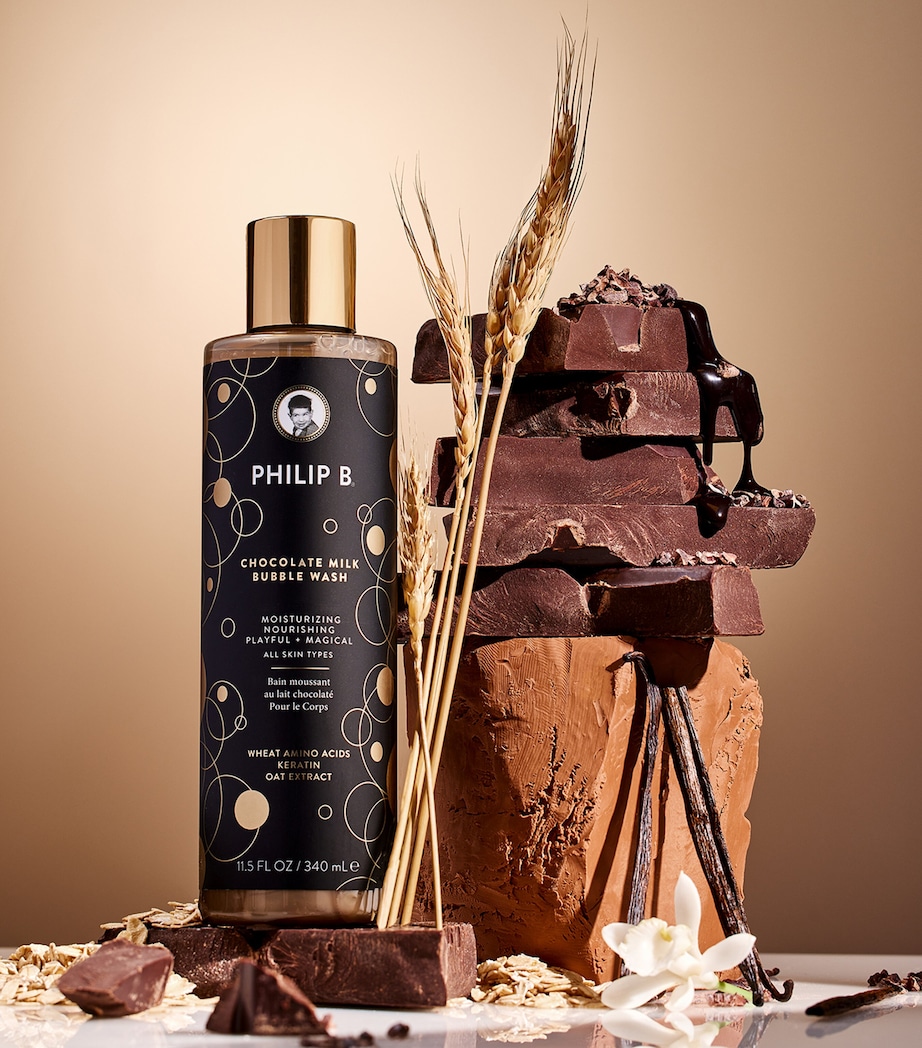 Chocolate Milk Bubble Wash (340ml) NO COLOUR Image 3