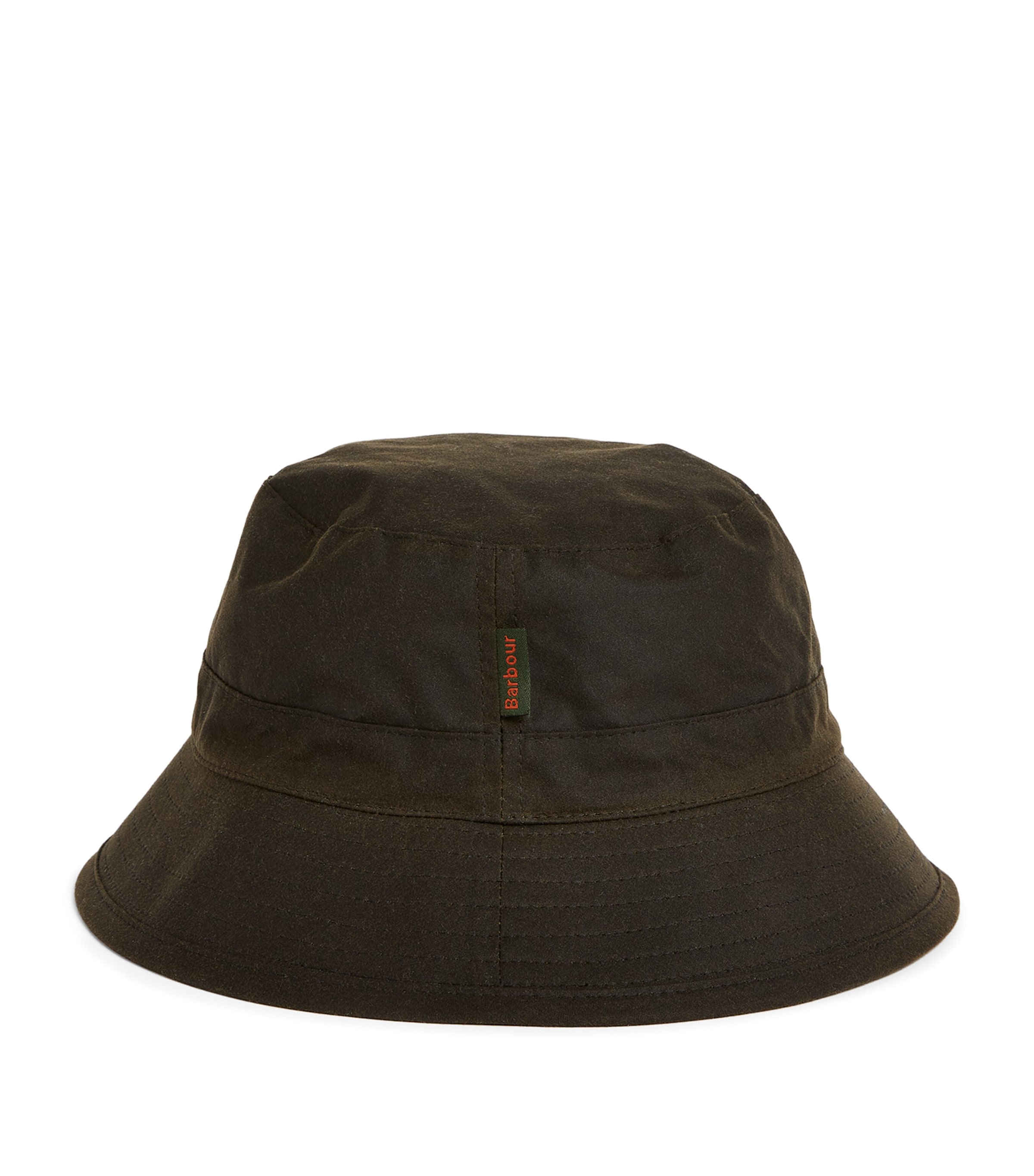 Waxed Cotton Sports Hat OLIVE Image 2