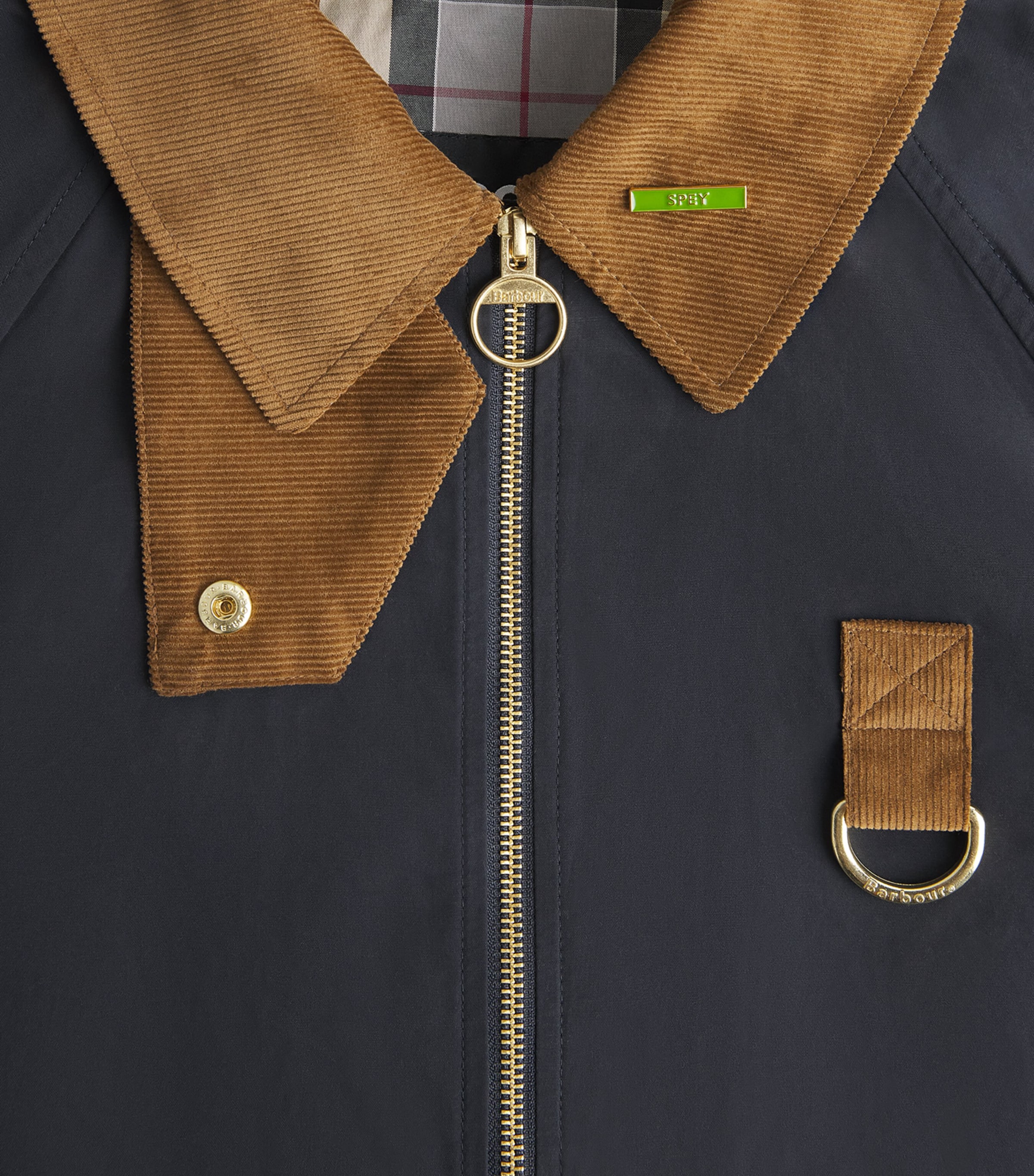 Cotton-Blend Icons Spey Showerproof Jacket DARK NAVY/DRESS Image 5