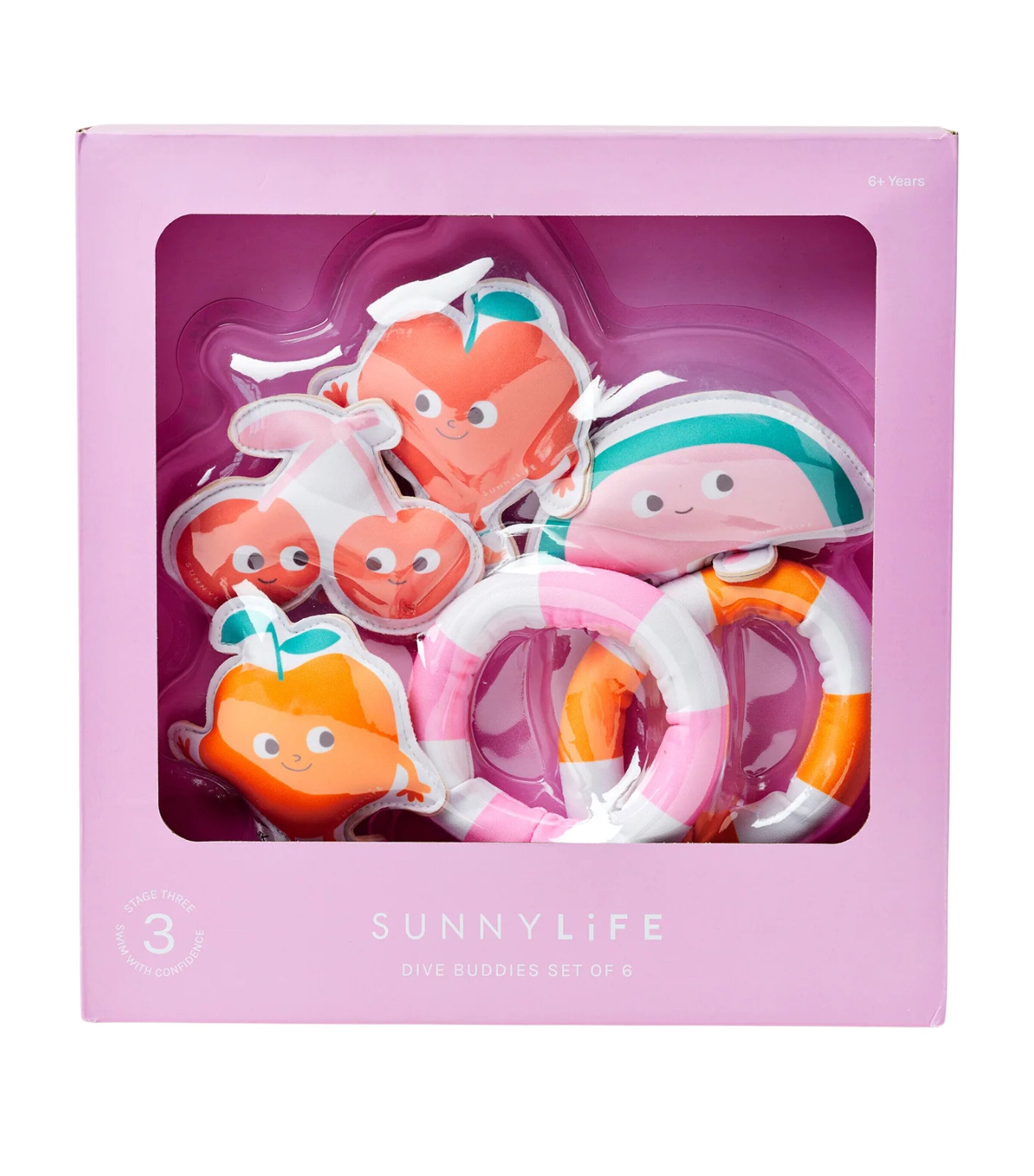 Sunnylife Kids Poppy The Peach Dive Buddies Multicolour Image 6