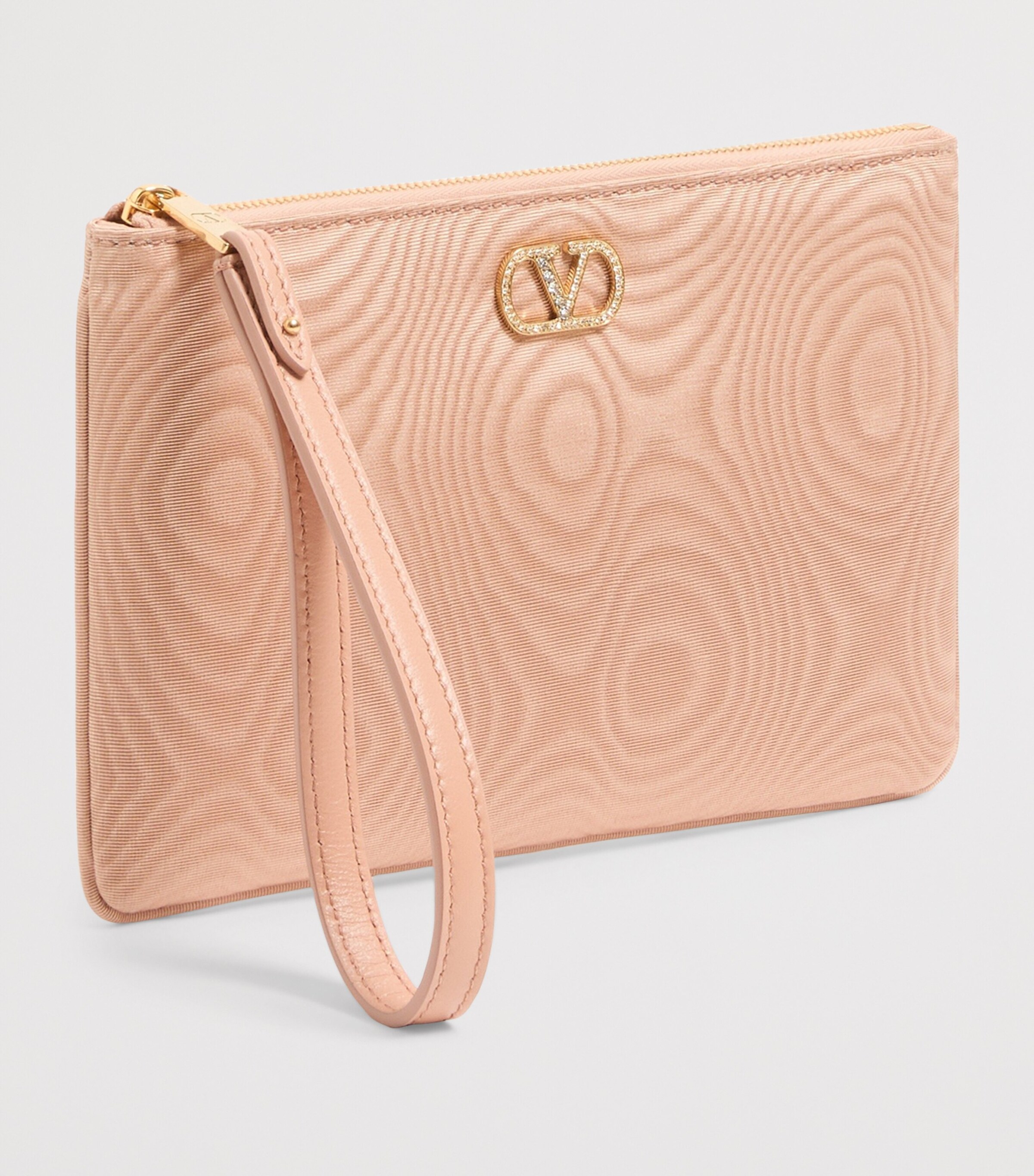 Valentino Garavani Small Moiré Pouch Image 2