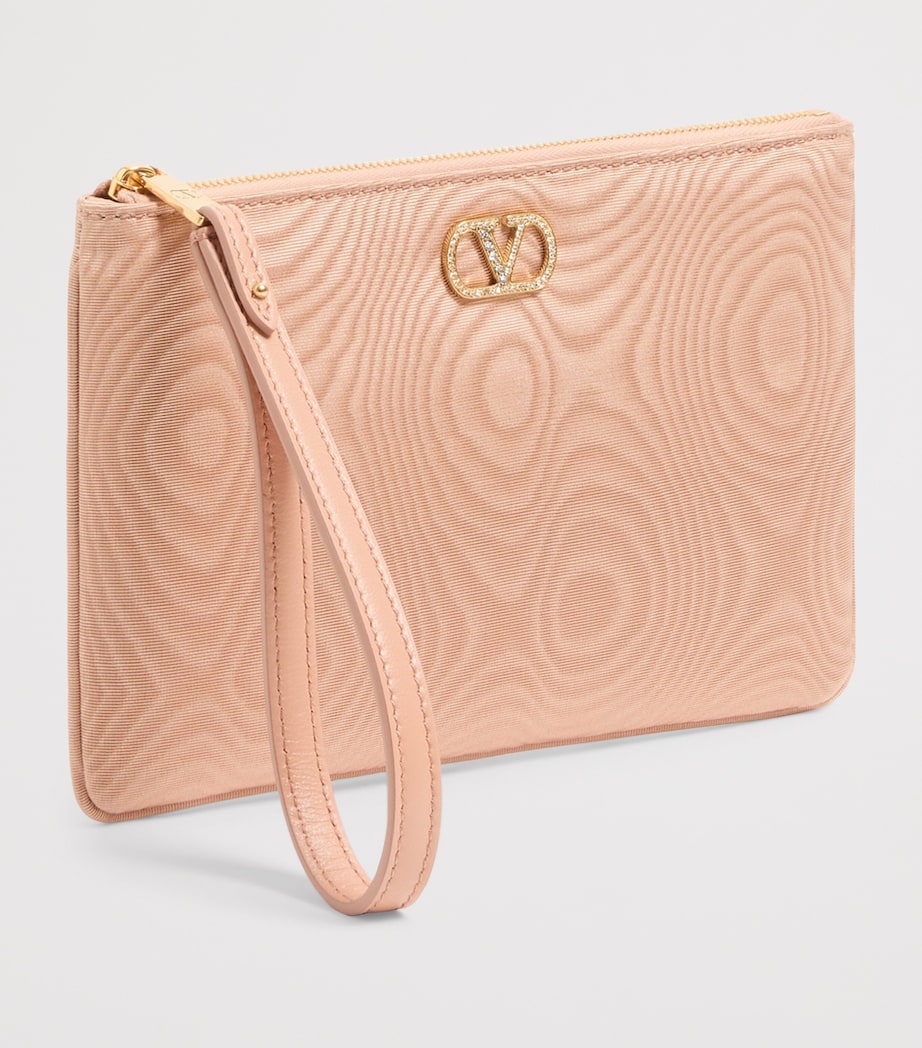 Valentino Garavani Small Moiré Pouch Image 2