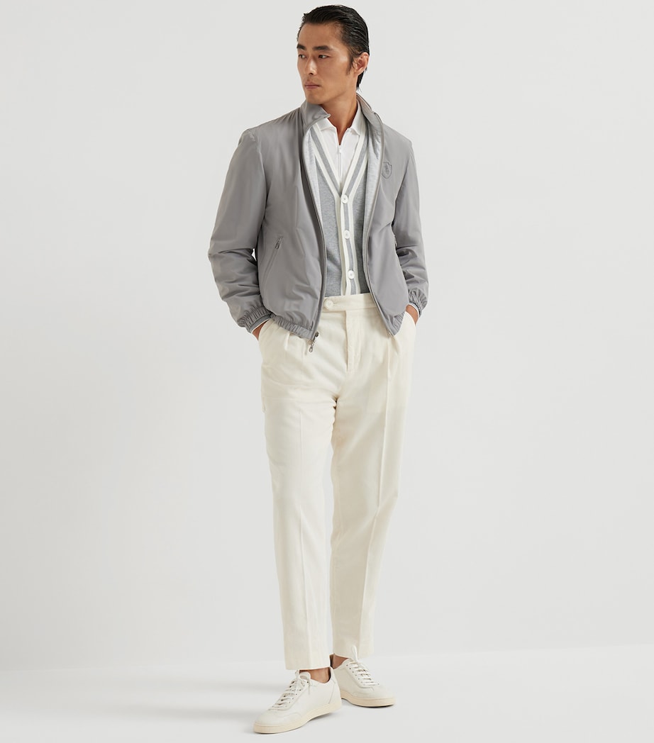 Zipped Logo Polo Shirt CCS47 Image 3