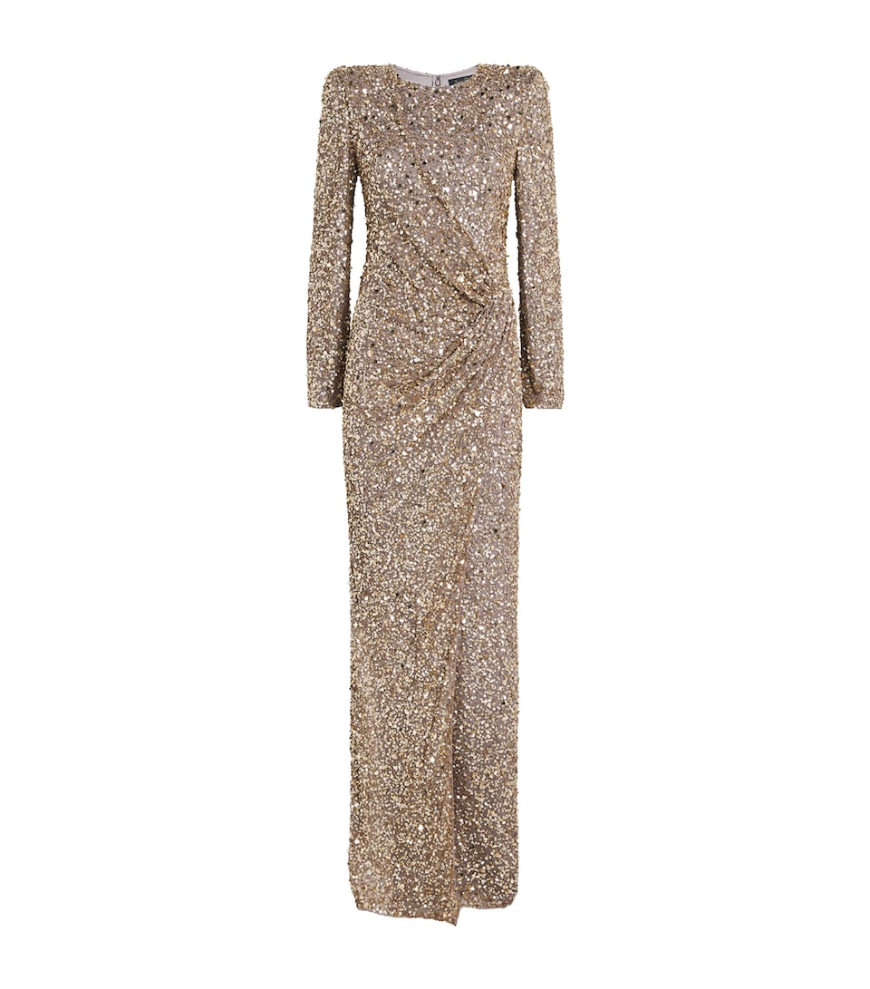 Sequinned Marie Maxi Dress
