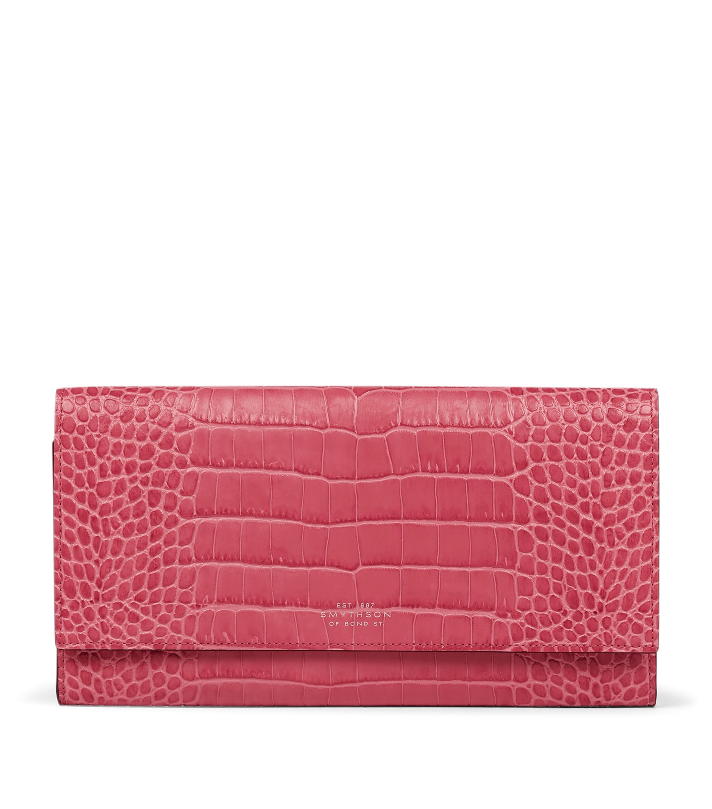 Leather Mara Marshall Travel Wallet RASPBERRY Image 1
