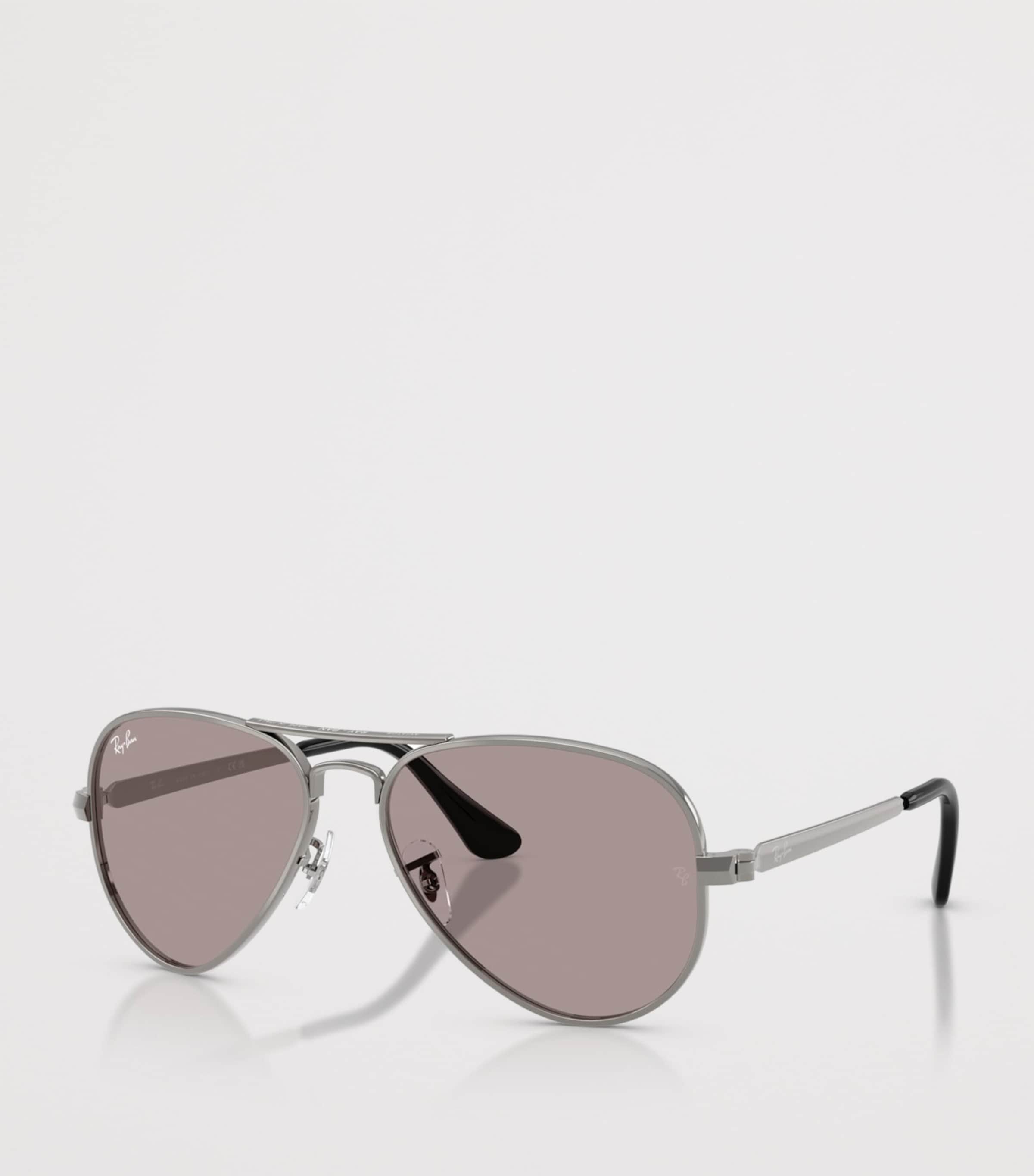 Ray-Ban Aviator Max Summer Capsule Pilot Sunglasses Grey Image 2