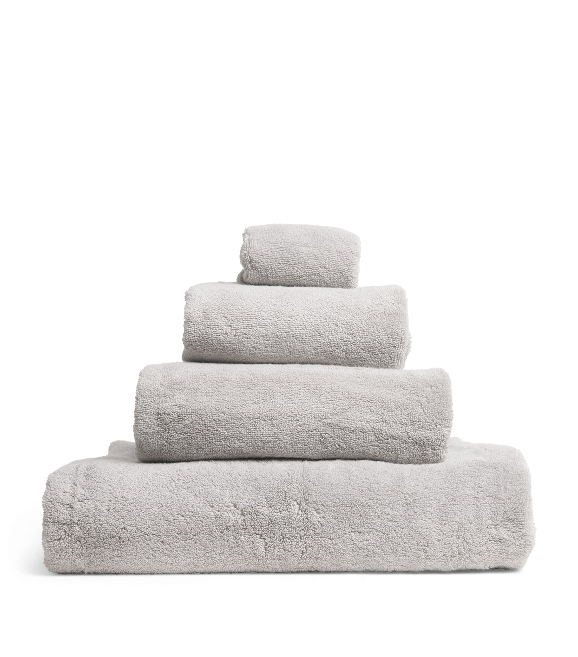 Harrods Of London Organic Cotton Bath Sheet In Gray