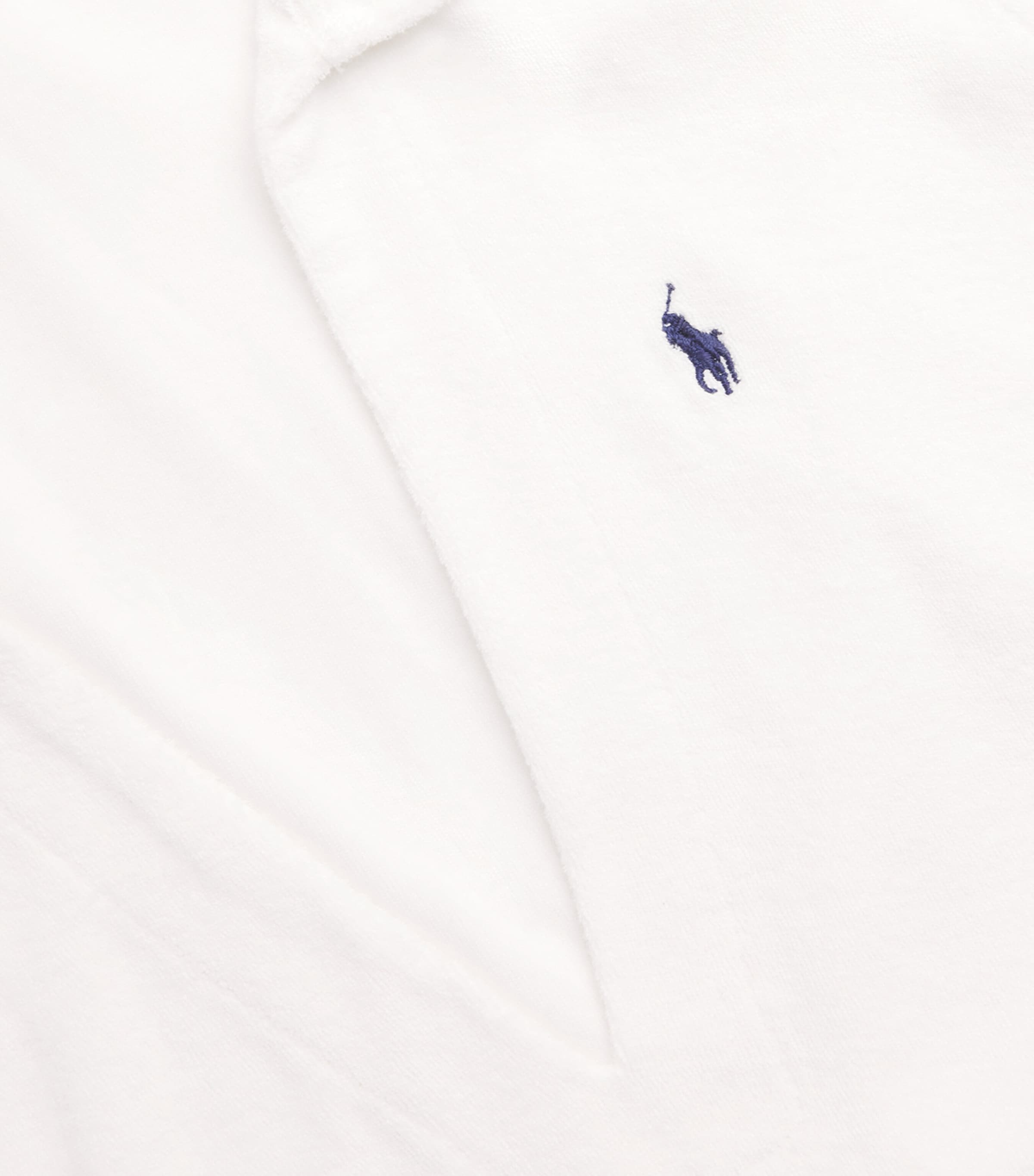 Polo Ralph Lauren Womens Terry Polo Pony Mini Dress White Image 7