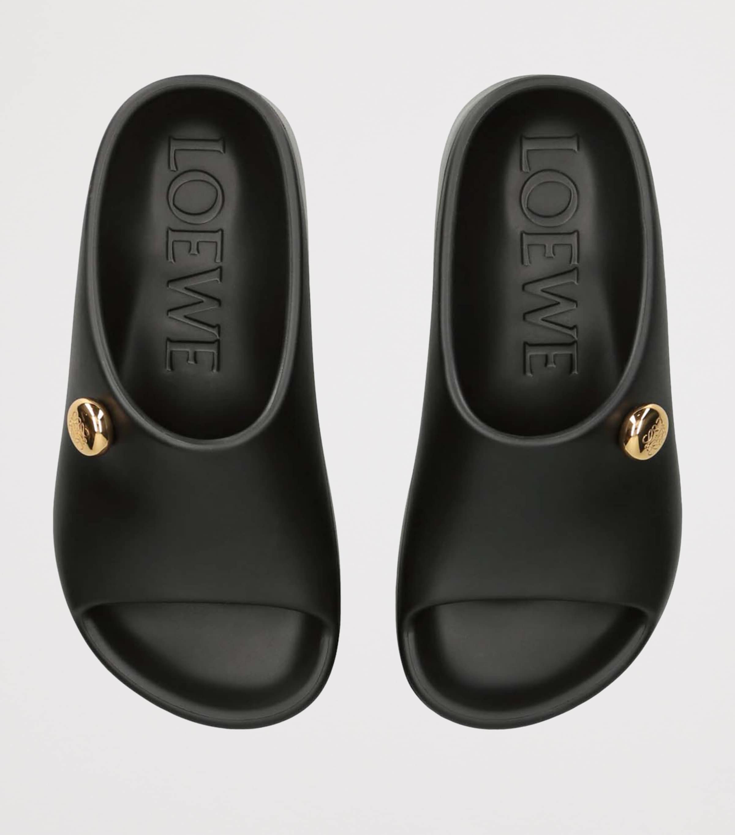 【LOEWE】フォームペブルスライド Foam Pebble slide Black - LOEWE
