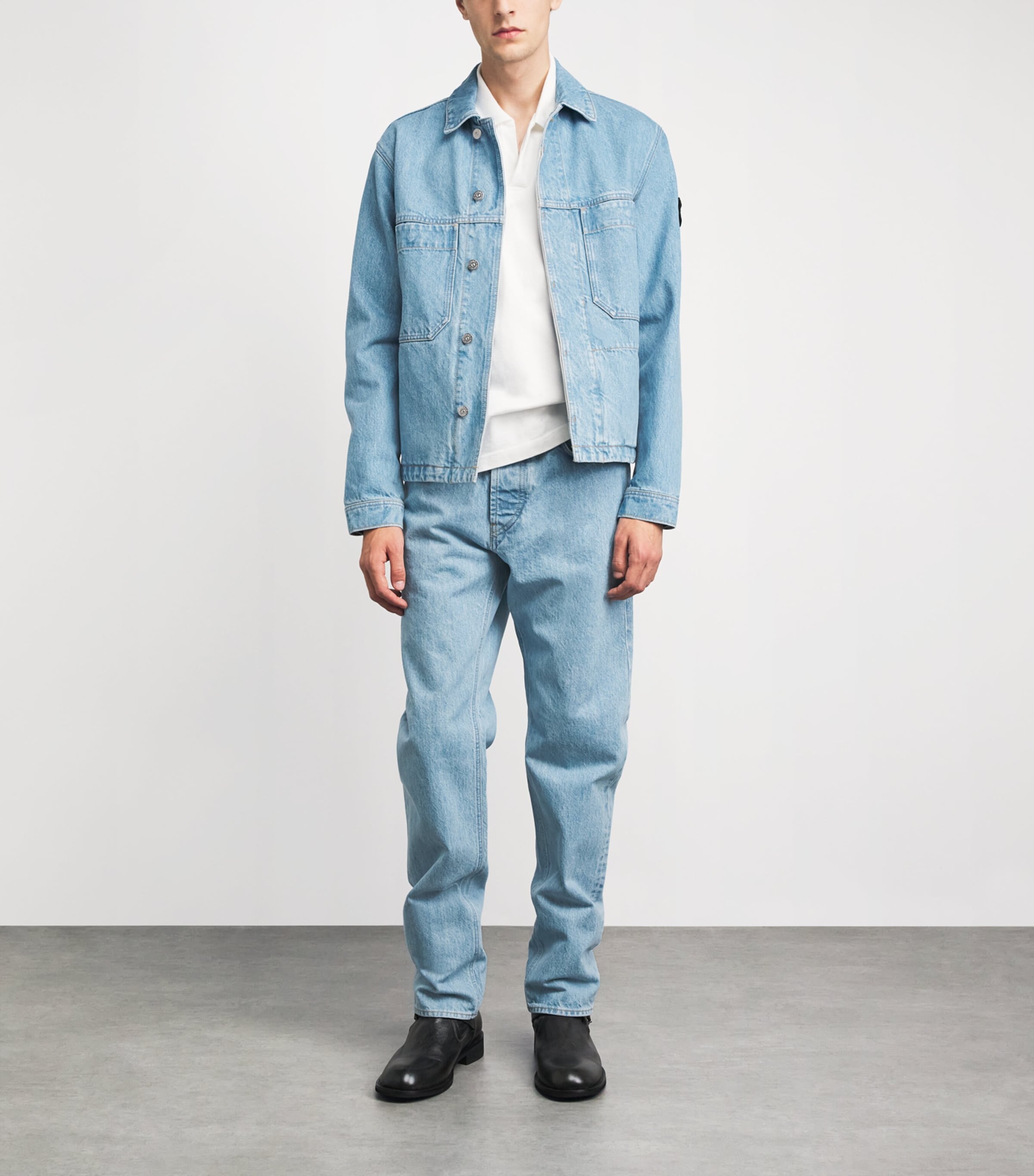 Stone Island Mens Relaxed Jeans Image 2