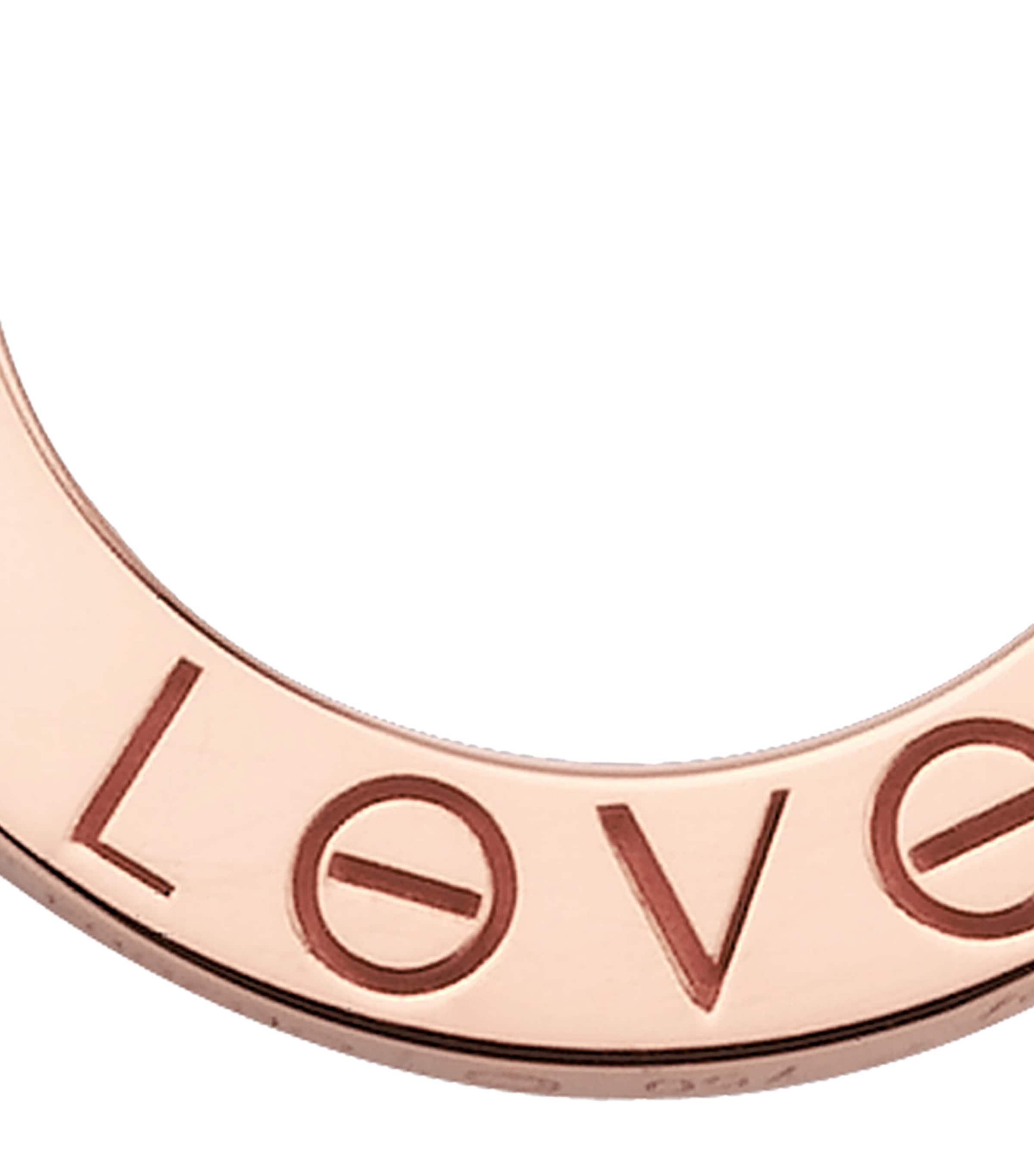 Rose Gold LOVE Necklace ROSE GOLD Image 9