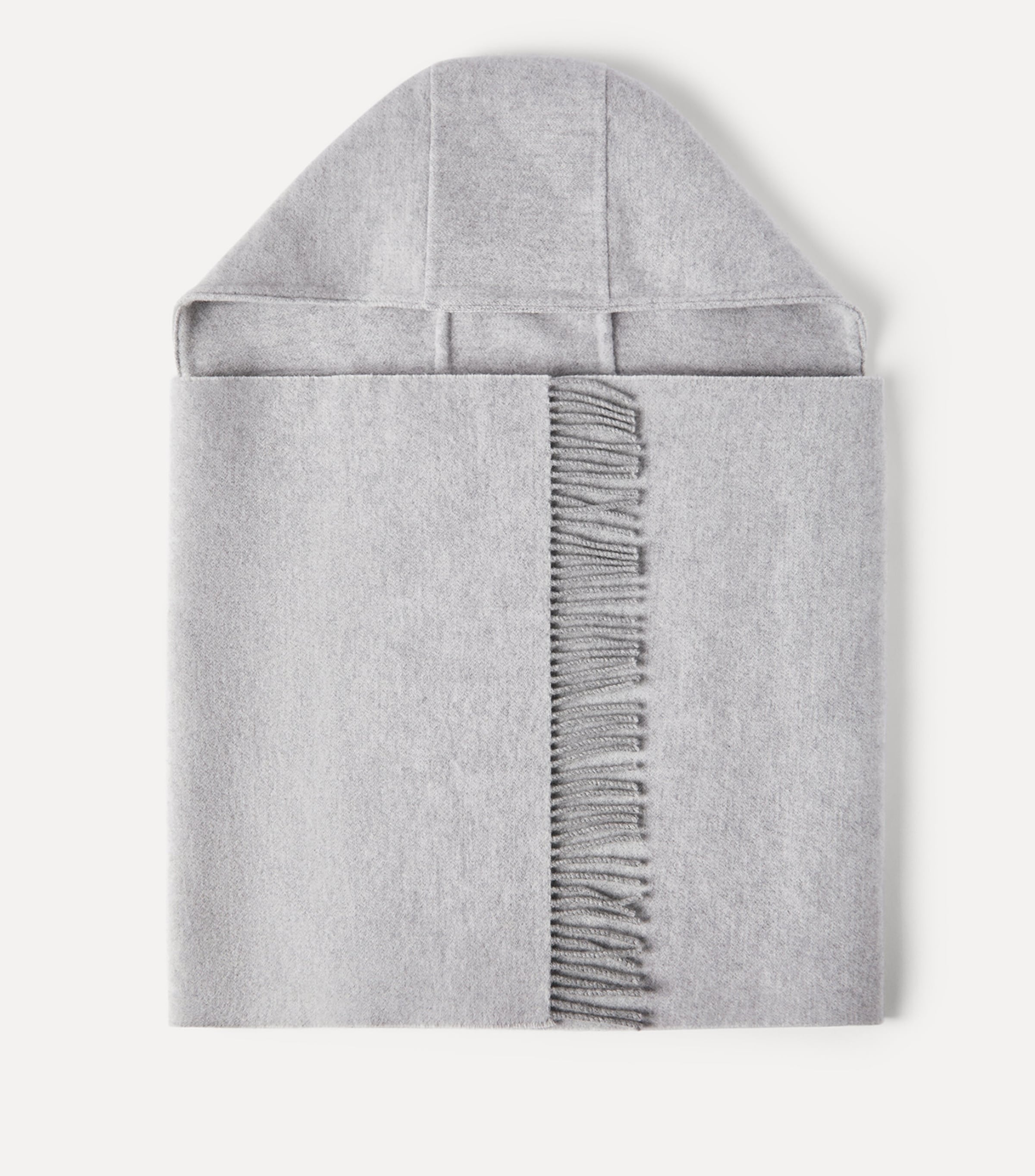 Brunello Cucinelli Wool-Cashmere Hooded Scarf Image 3