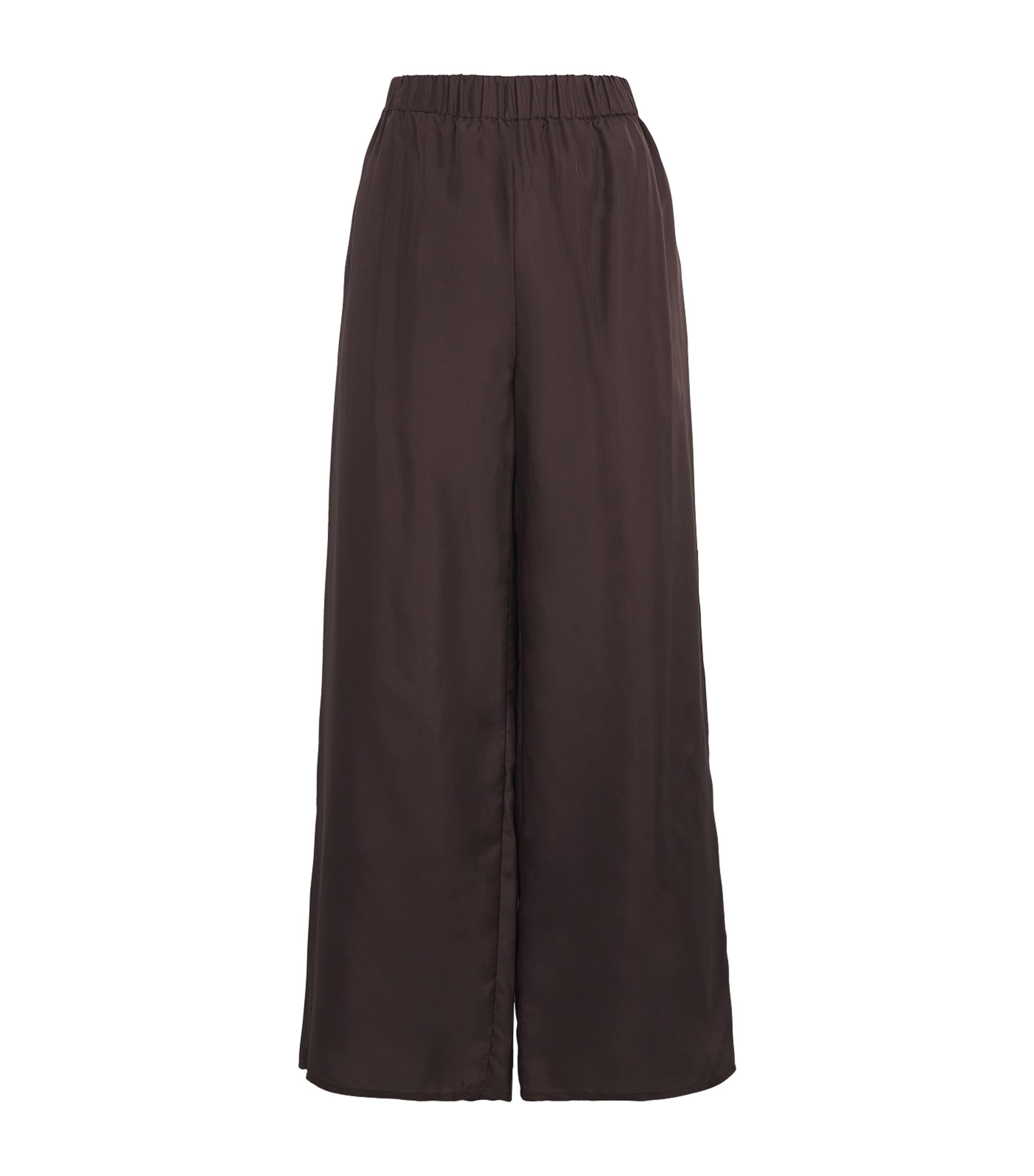 LE KASHA SILK PAMIR WIDE-LEG TROUSERS