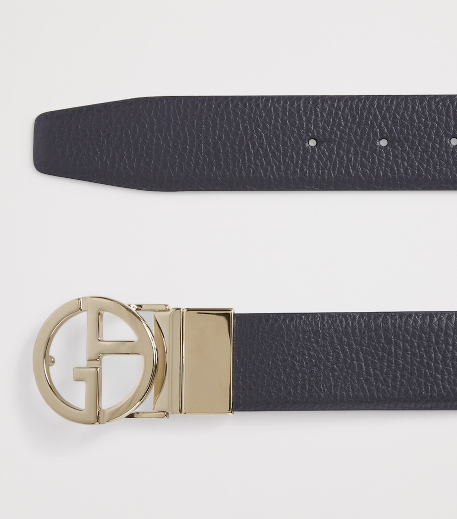 Leather Logo Belt 88293 Image 4
