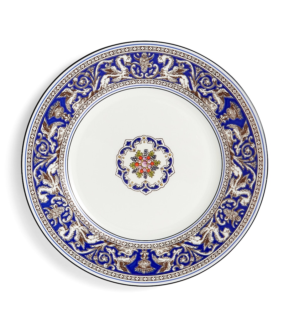 Florentine Marine Plate (20.5cm) BLUE Image 1