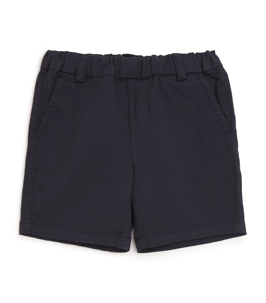 Stretch-Cotton Bermuda Shorts (6-36 Months) BLU NAVY Image 1