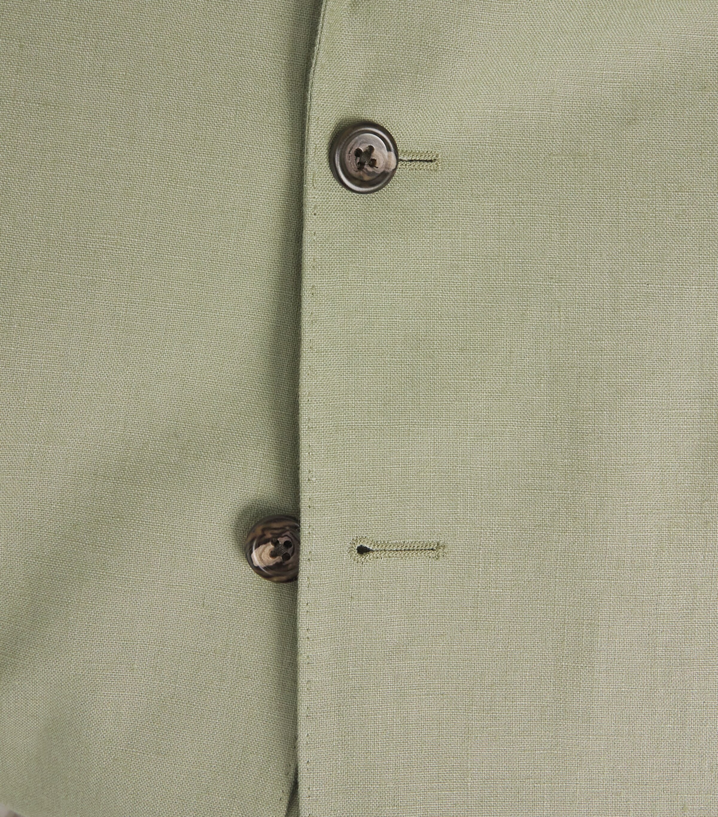Linen Blazer GREEN Image 5