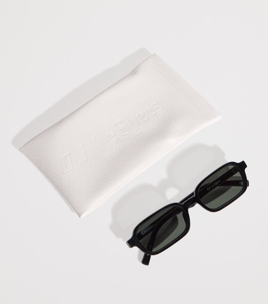 Rectangle Pilferer Sunglasses BLACK Image 4