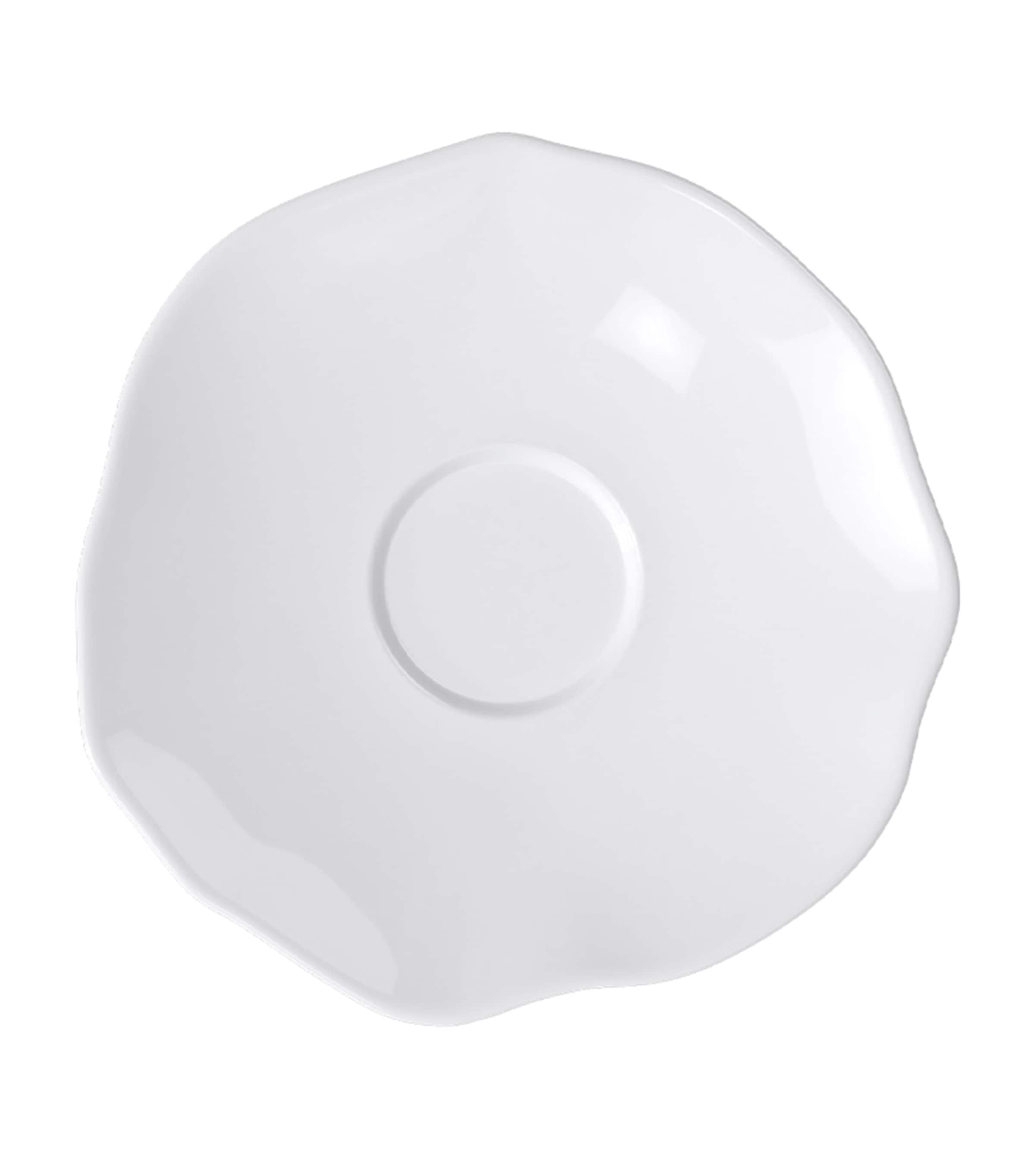 Villeroy & Boch Pura Espresso Cup Saucer White Image 1