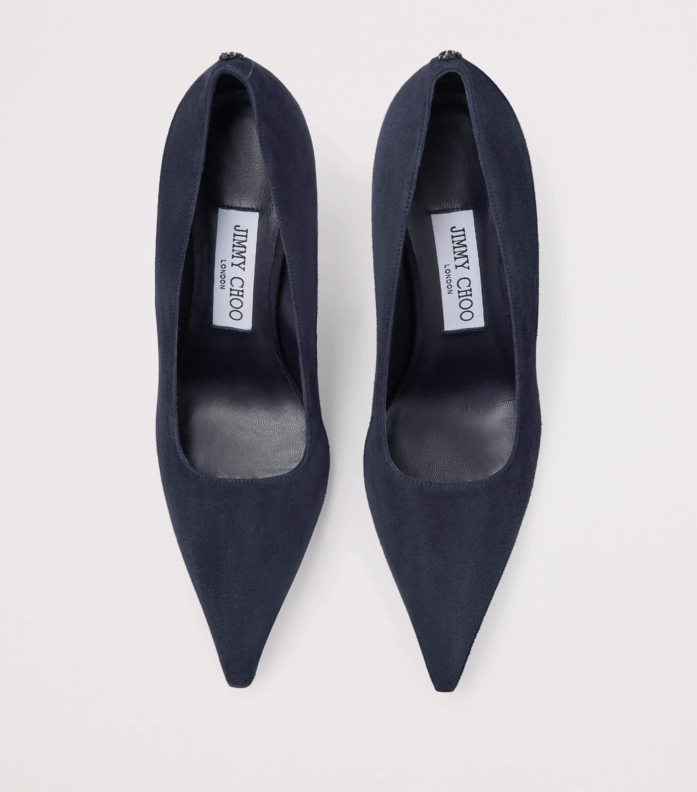 Ixia 80 Suede Pumps MARINE Image 3