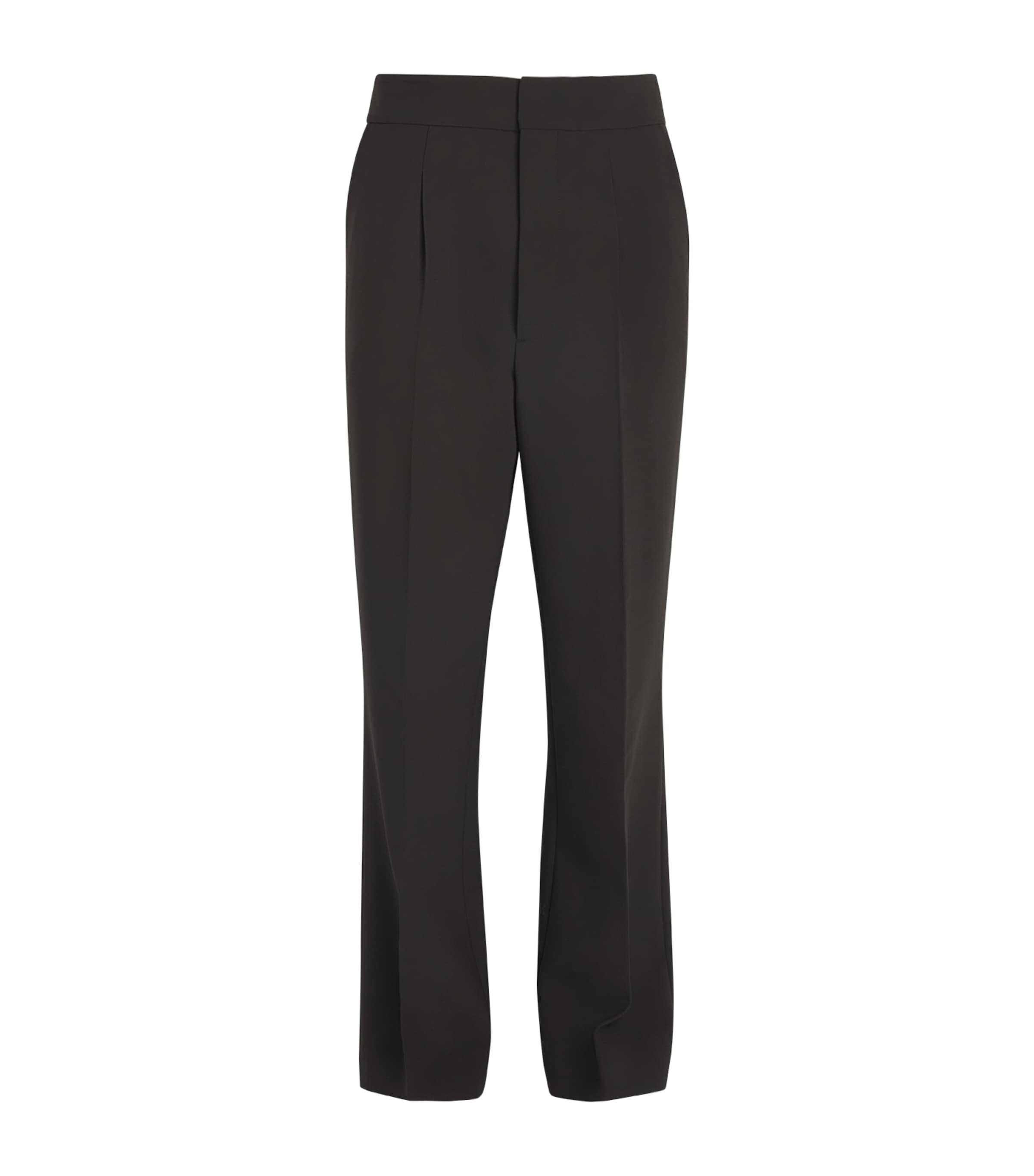 Fear Of God Mens Wool-Blend Straight Trousers Brown / Image 1