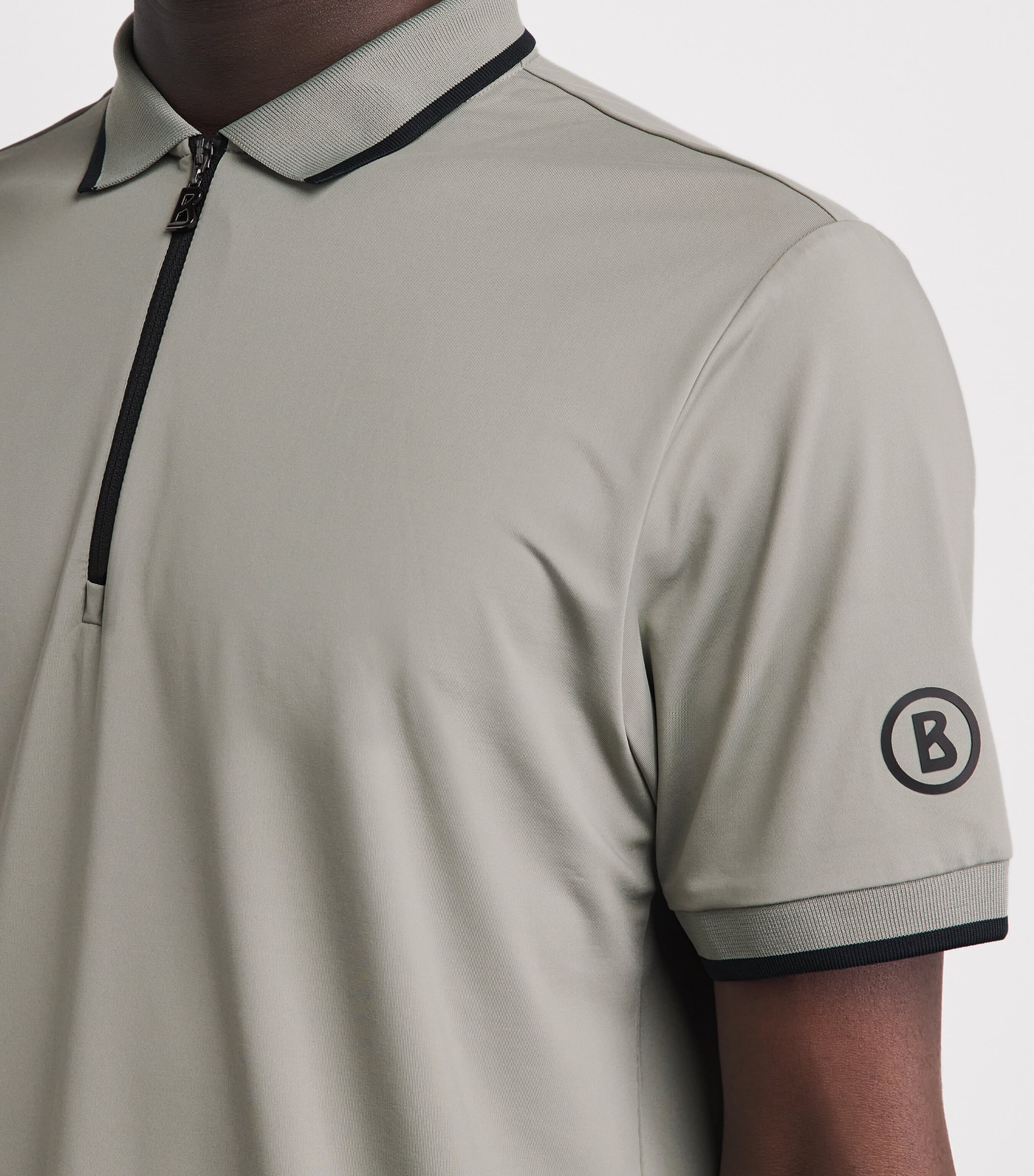 Bogner Mens Cody Polo Shirt Fog Image 3