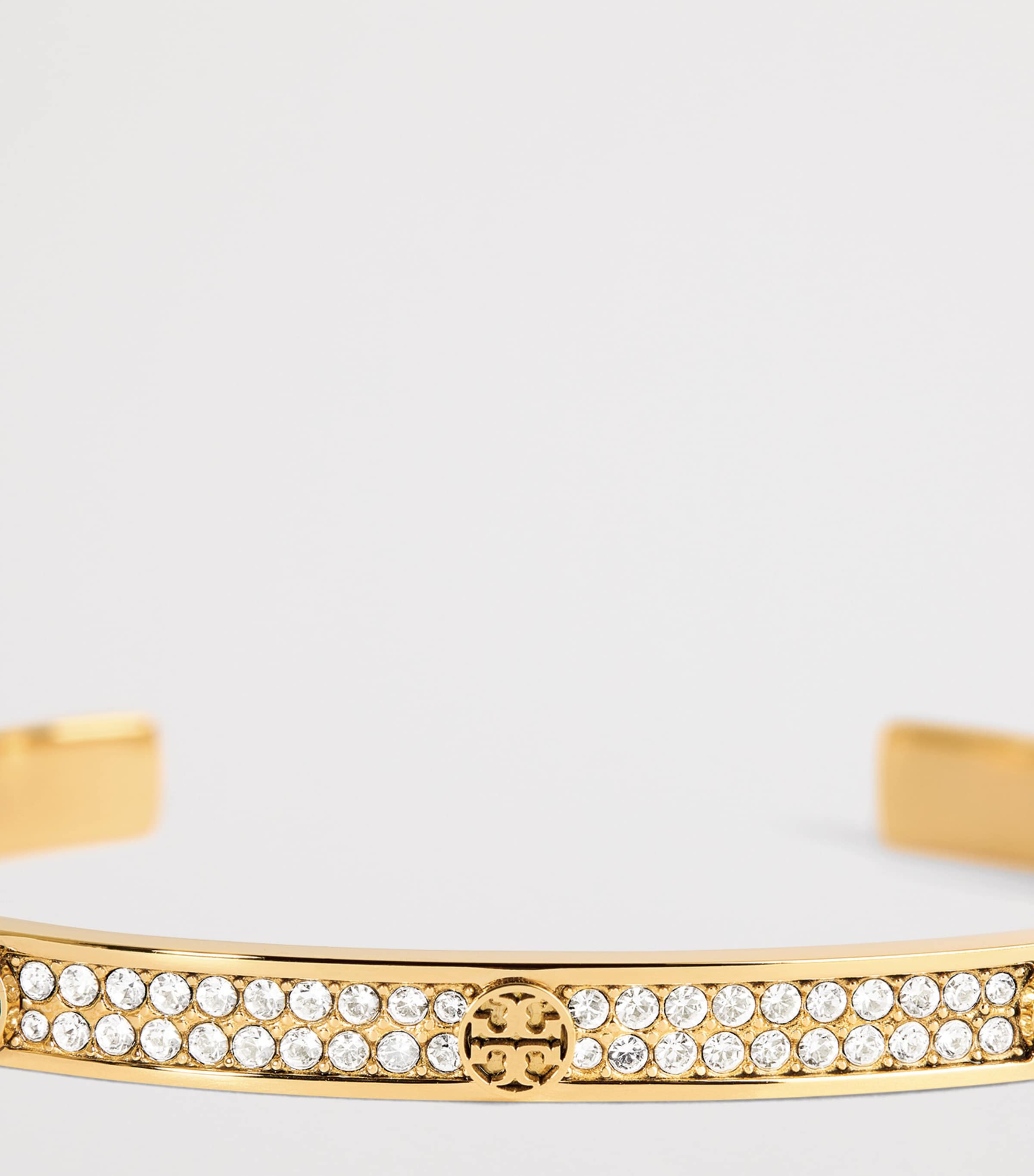 Icon Pavé Cuff Bracelet TORY GOLD / CRYSTAL Image 5