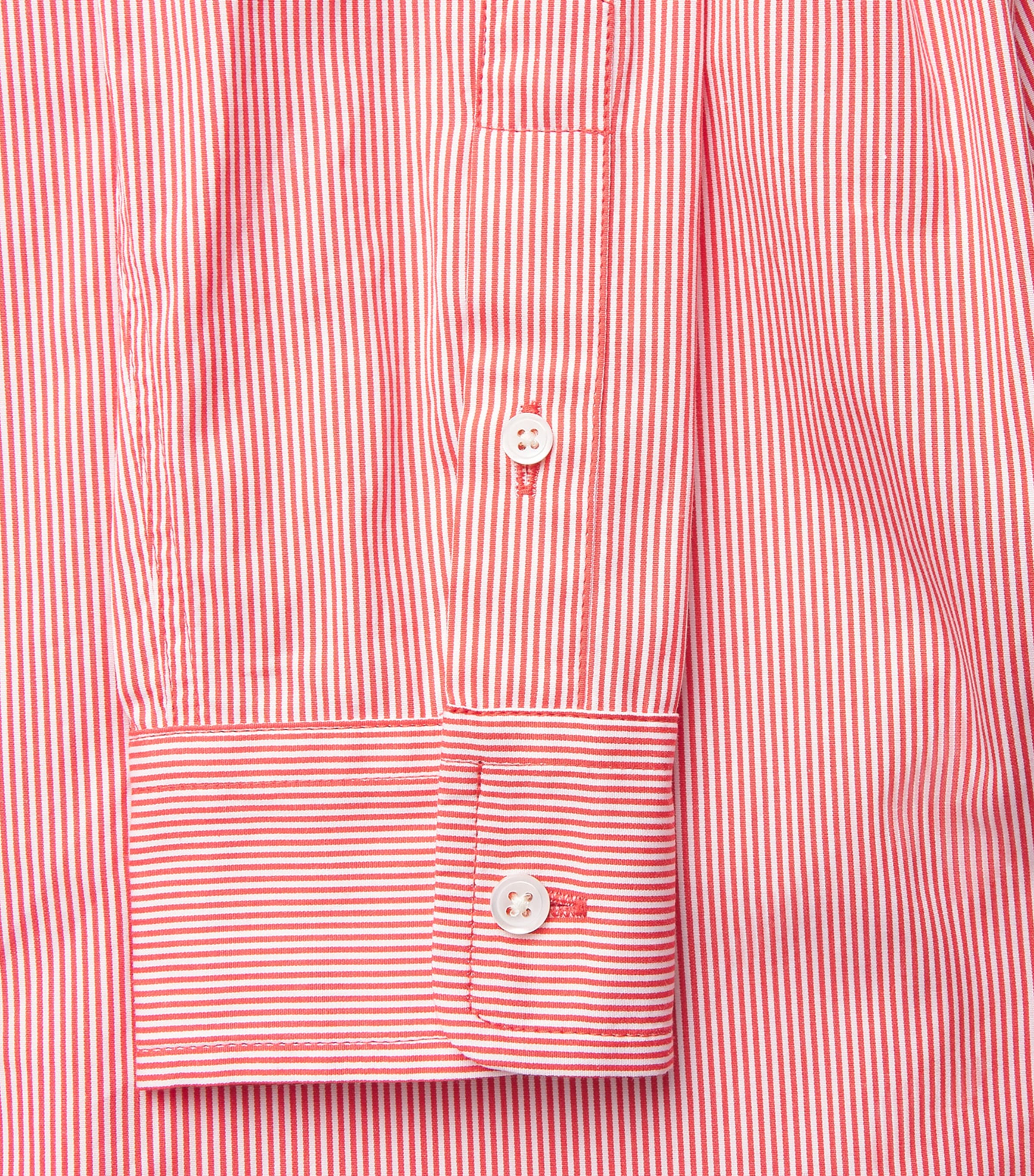 Polo Pony Midi Shirt Dress 2000A RED WHITE Image 5