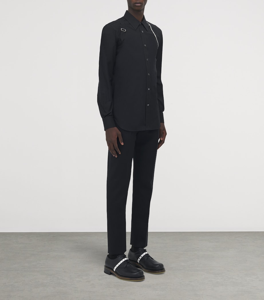 Cotton Poplin Harness Shirt 1000 Image 2