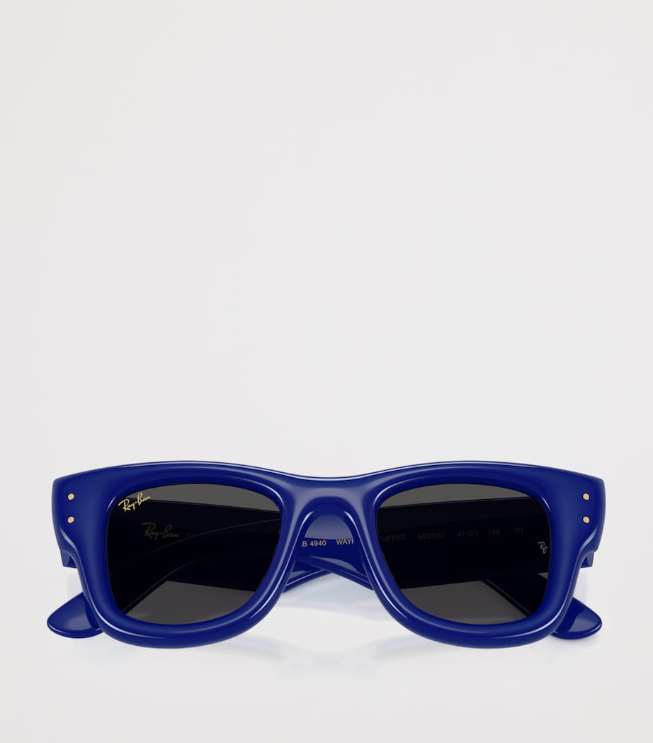 Nylon Puffer Square Wayfarer Sunglasses 683387 Image 5