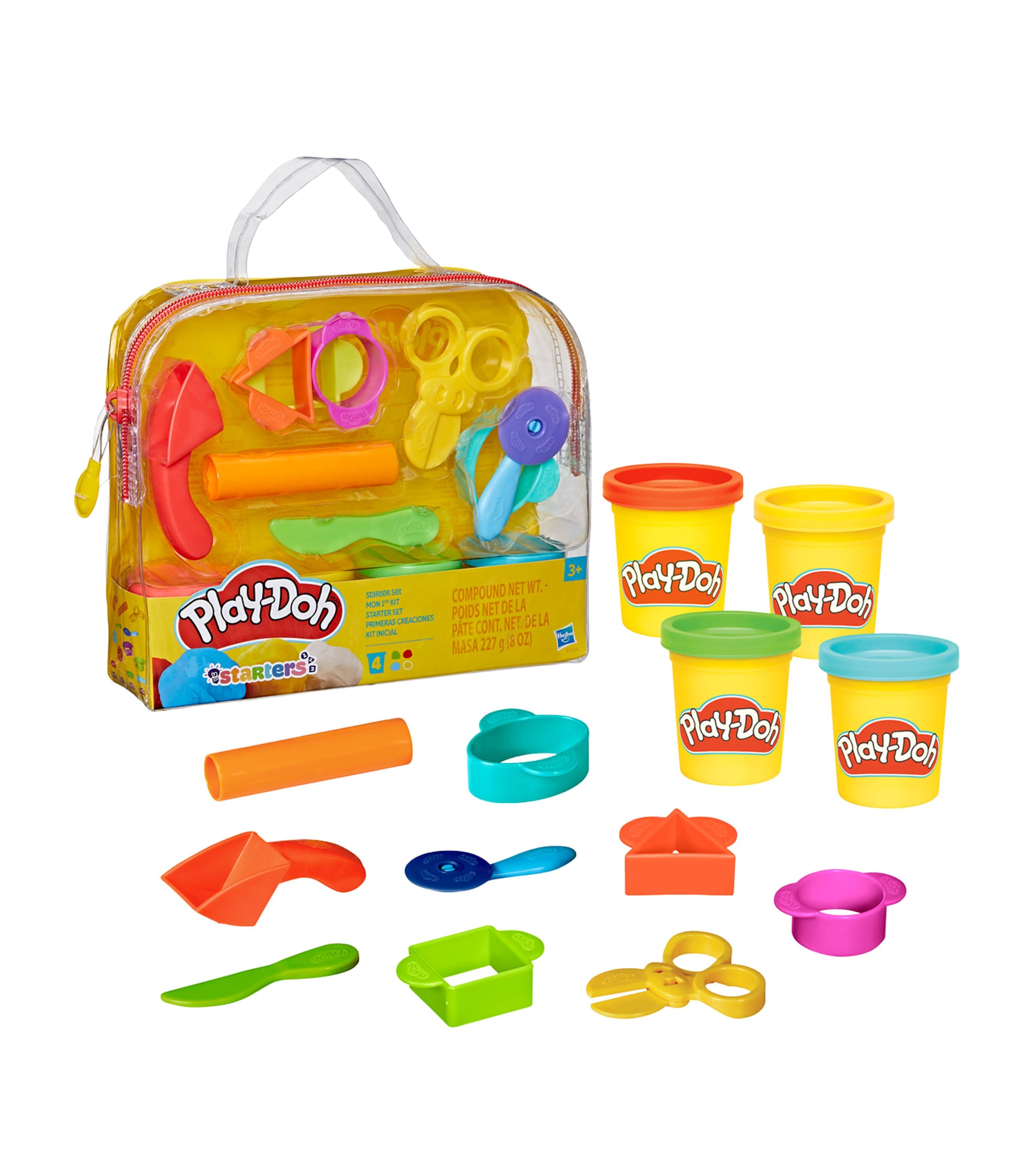 Play Doh Starter Set (Pack of 4 Tubs) Image 2