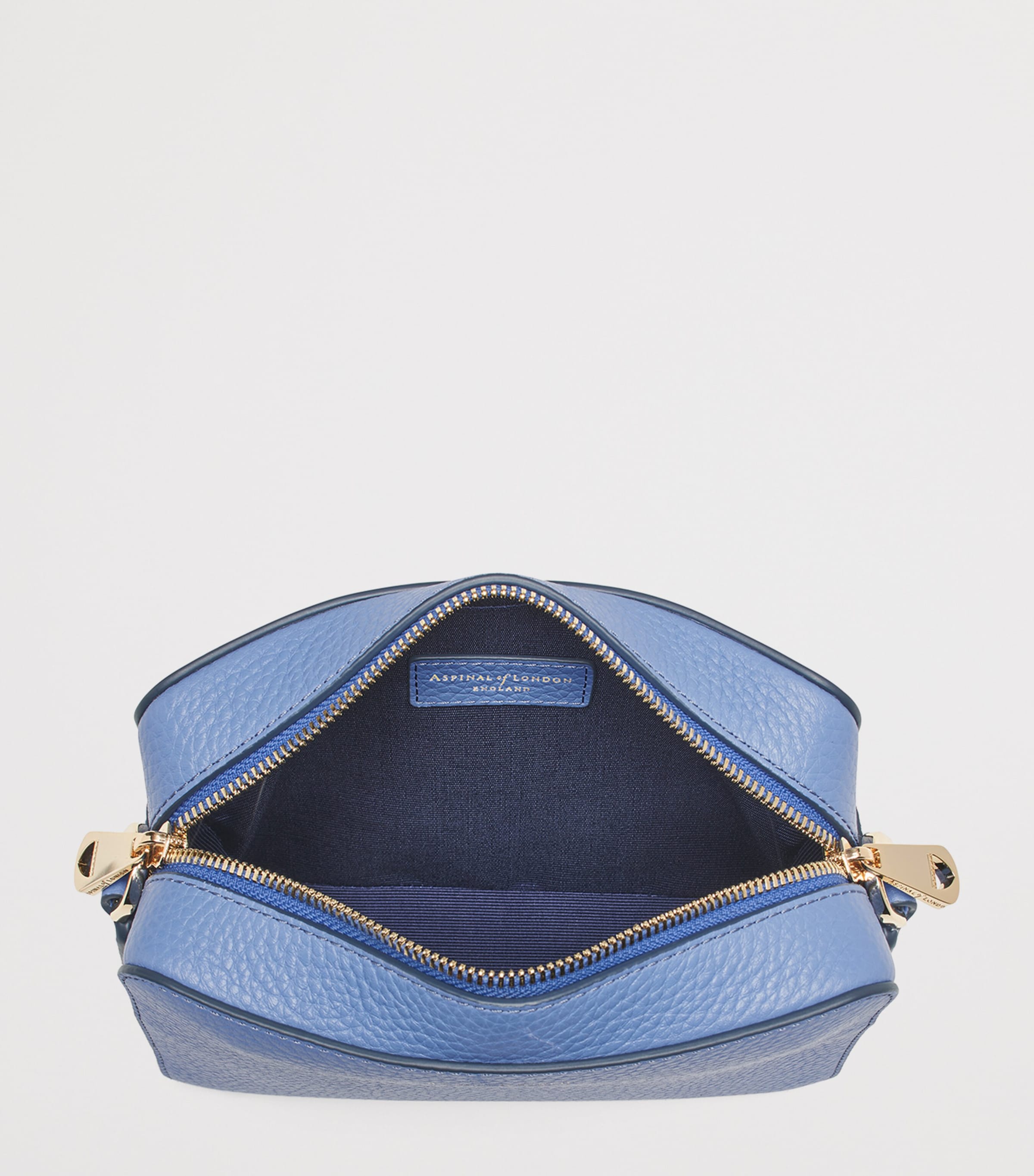 Leather Camera Bag CAPRI BLUE Image 6