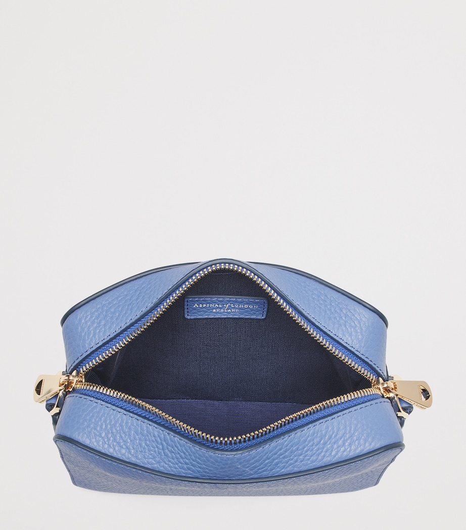 Leather Camera Bag CAPRI BLUE Image 6