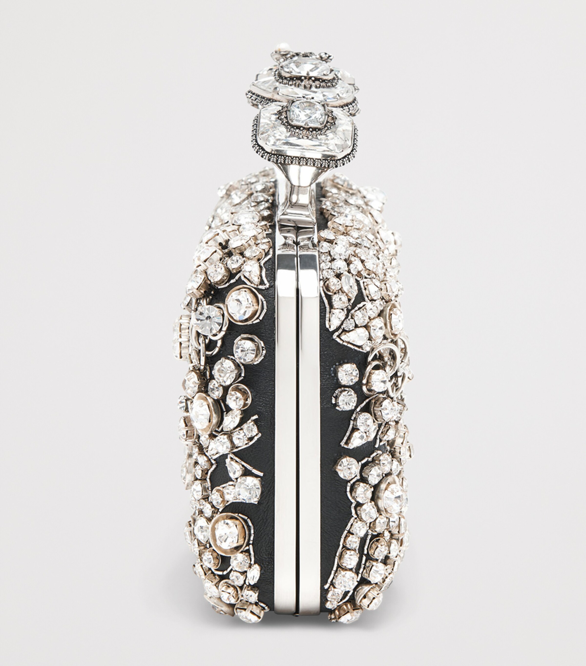 Embellished Skull Knuckle Clutch Bag 1090 Image 4