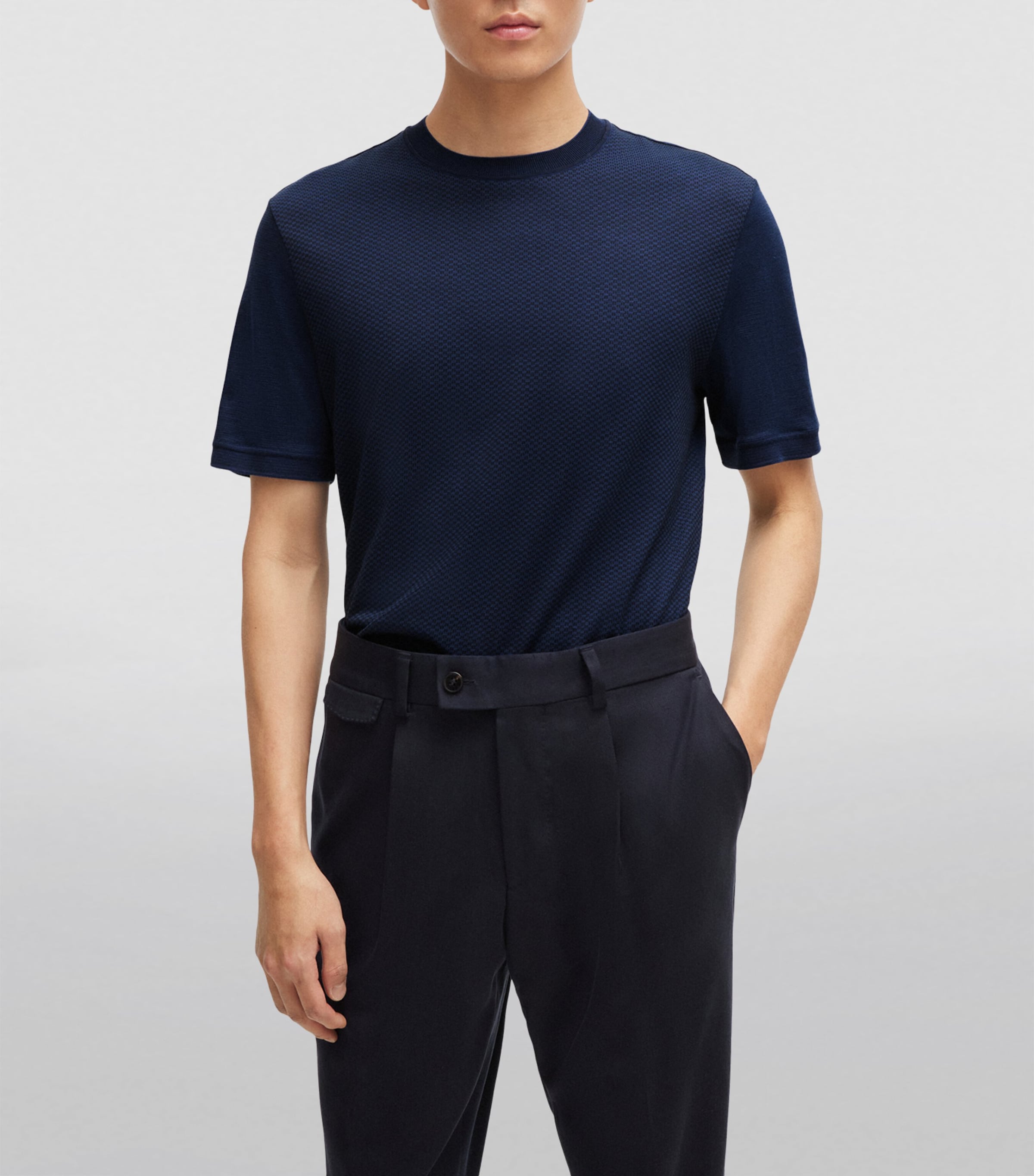 Cotton-Silk T-Shirt 484 Image 3