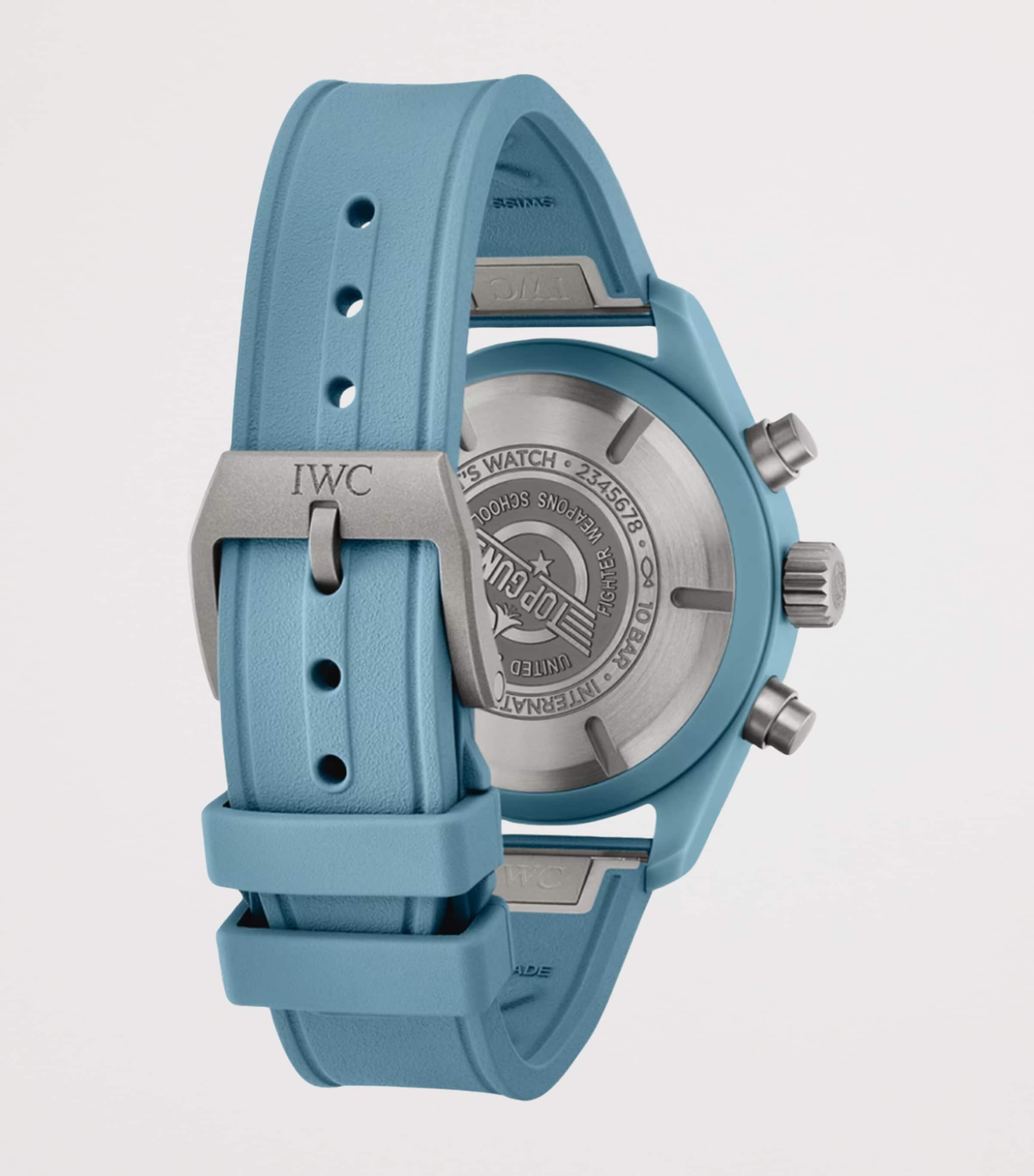 Ceramic Top Gun Miramar Pilot's Chronograph Watch 41mm BLUE Image 4