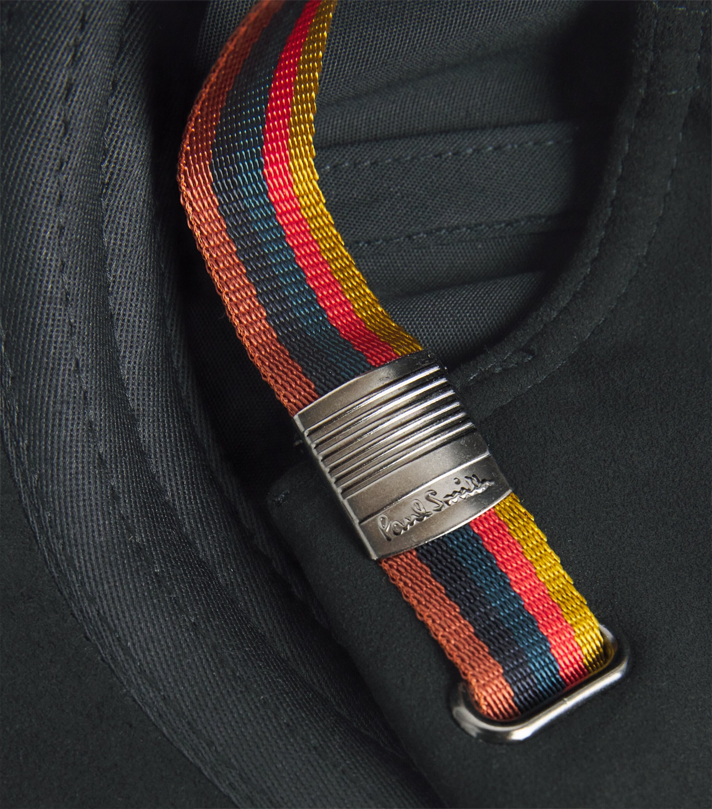 Paul Smith Suede Artist Stripe Cap Image 3