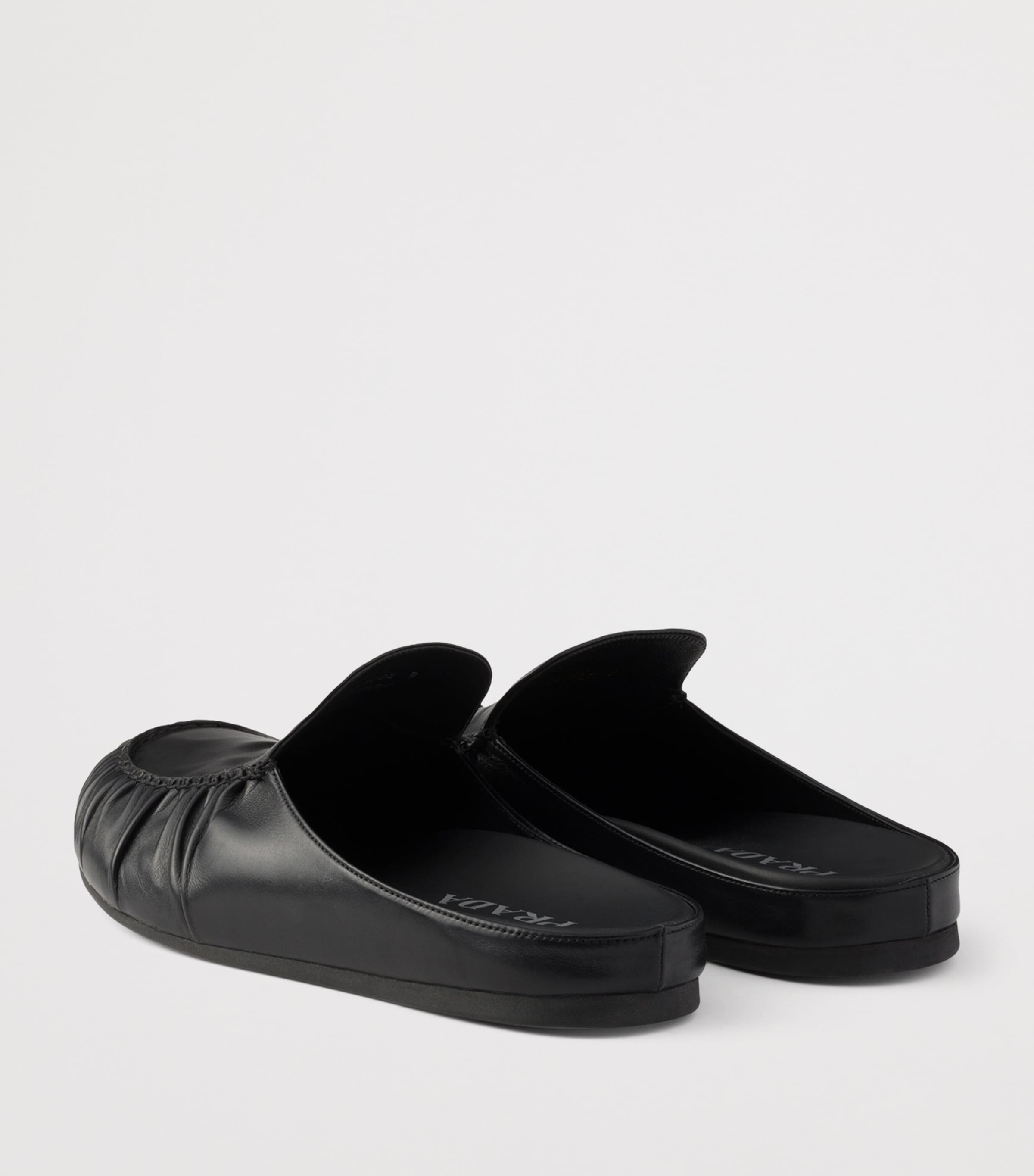 Prada Leather Mules Image 4