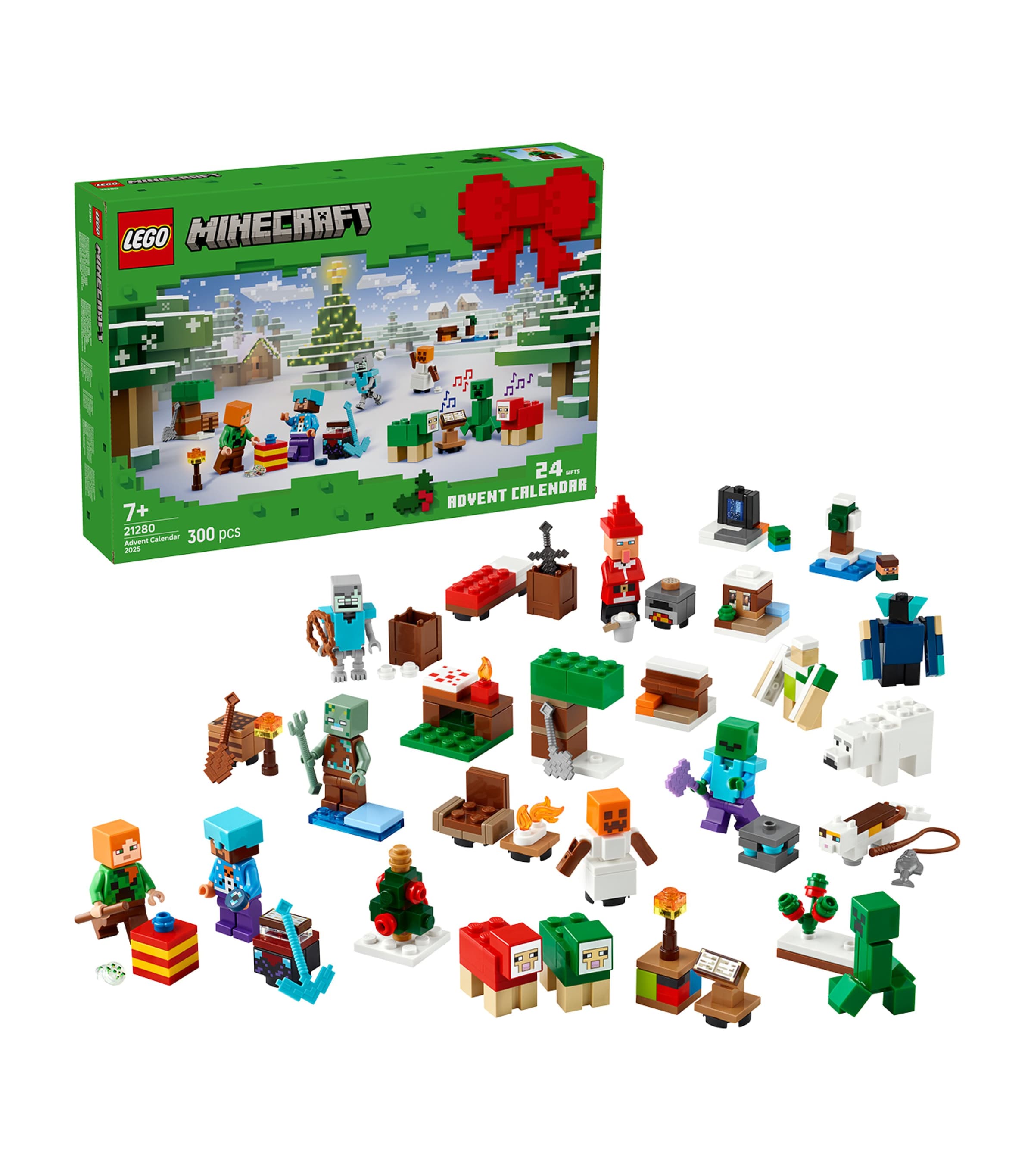 Lego Minecraft Advent Calendar 2025 21280 | Christmas | Kids New In | Advent Calendars | Toys | Building & Construction Toys | Designers | Lego